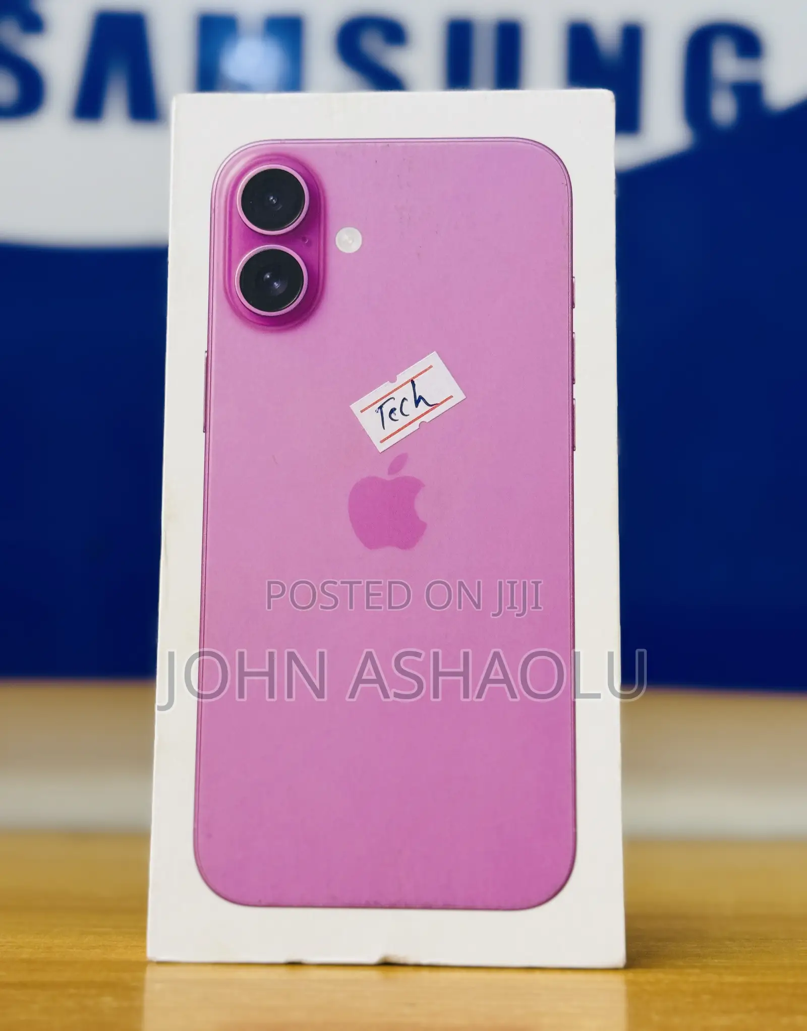 New Apple iPhone 16 Plus 128 GB Pink