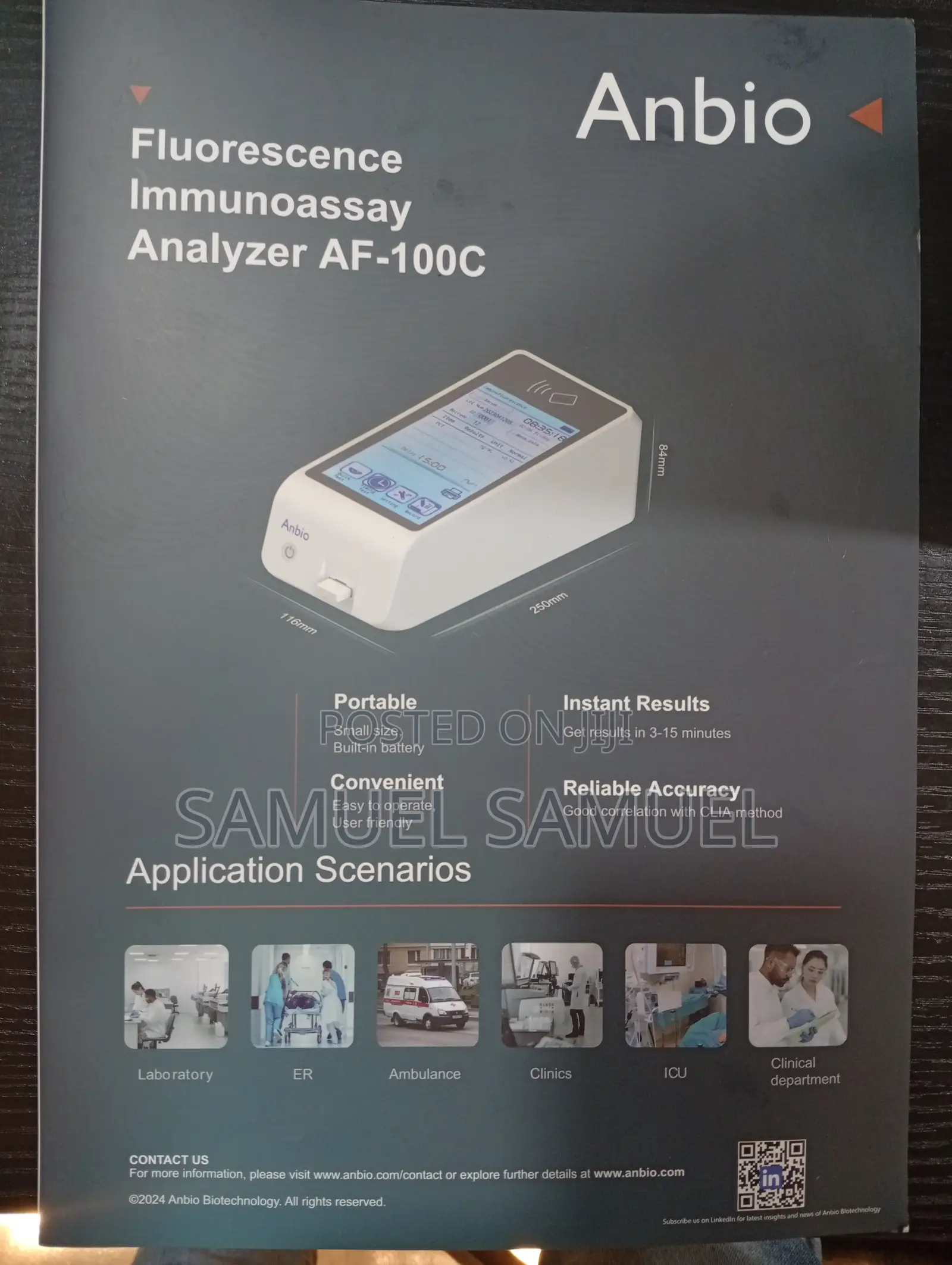 Af-100c Fia Analyzer(Benchtop)
