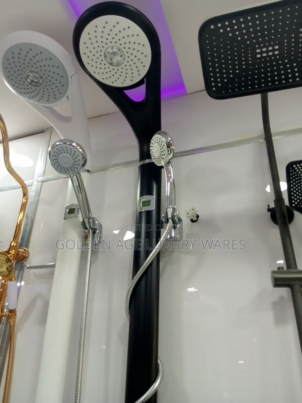 High Quality Shower Black