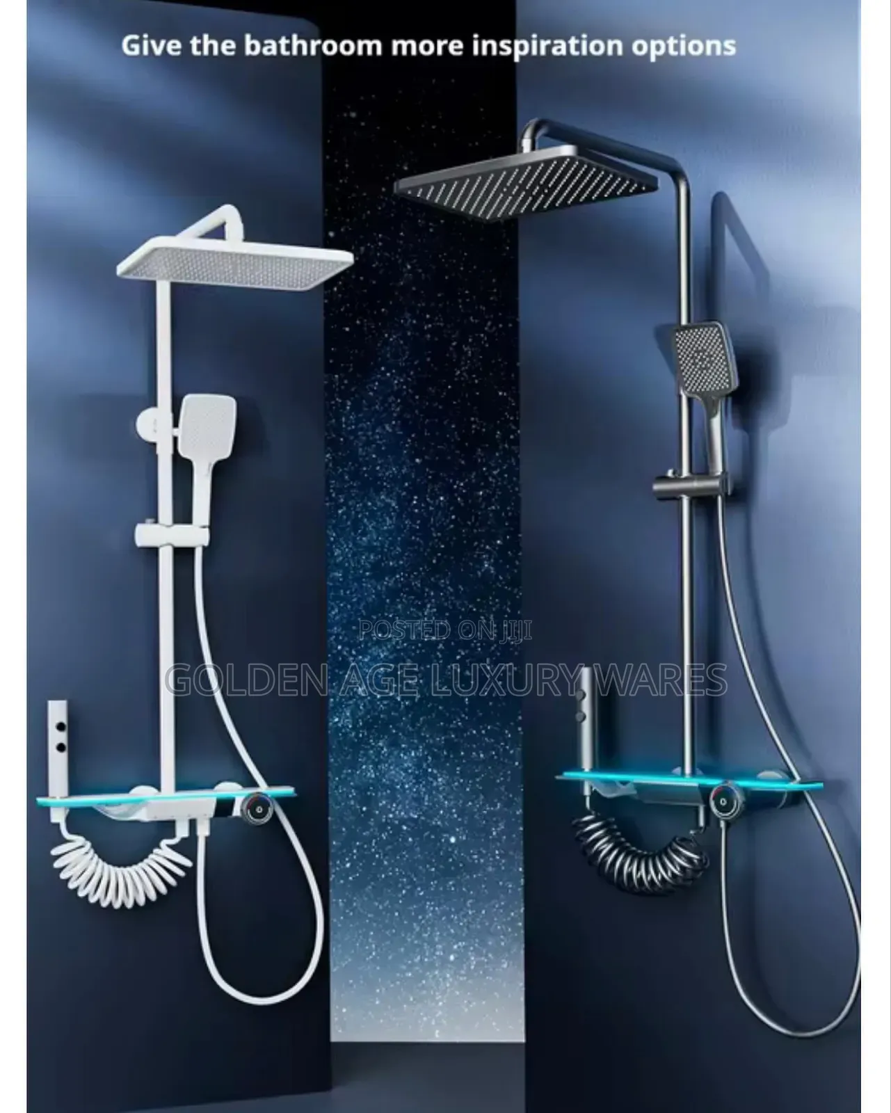 Thermostatic Shower With Temperature Display