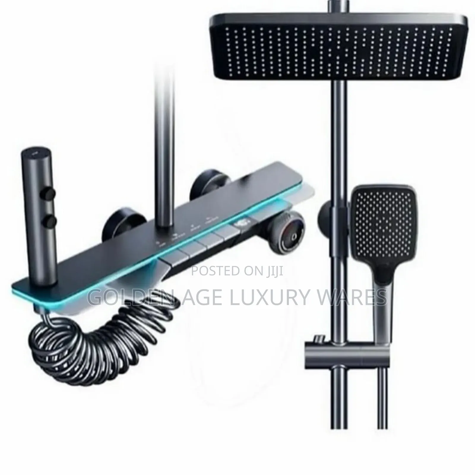 Thermostatic Shower With Temperature Display