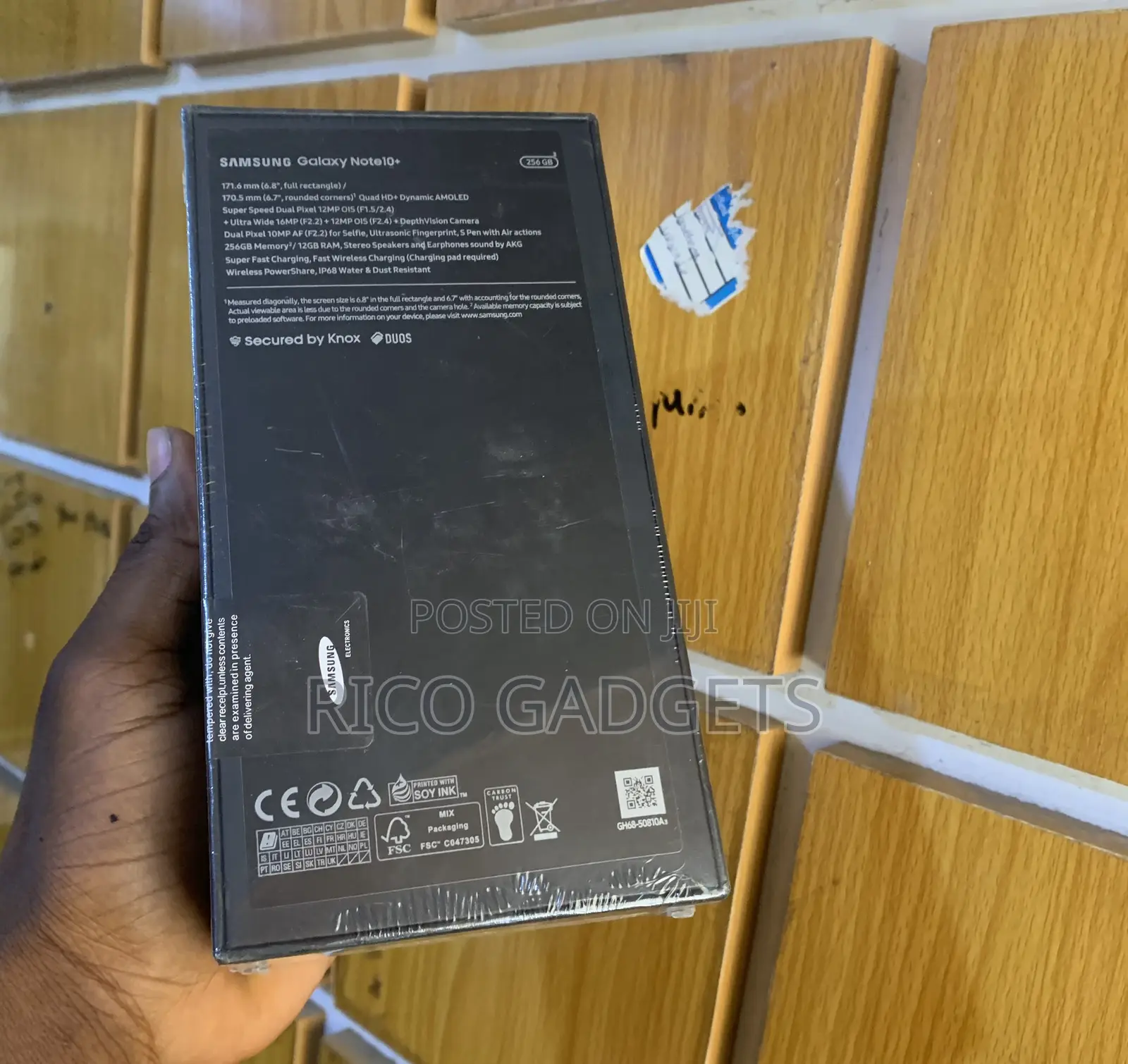 New Samsung Galaxy Note 10 Plus 256 GB Black