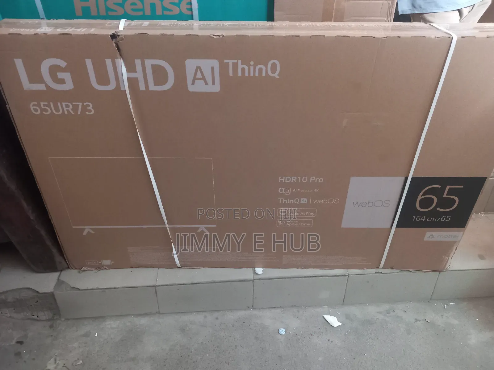LG 65inches UHD AI Think Smart Tv