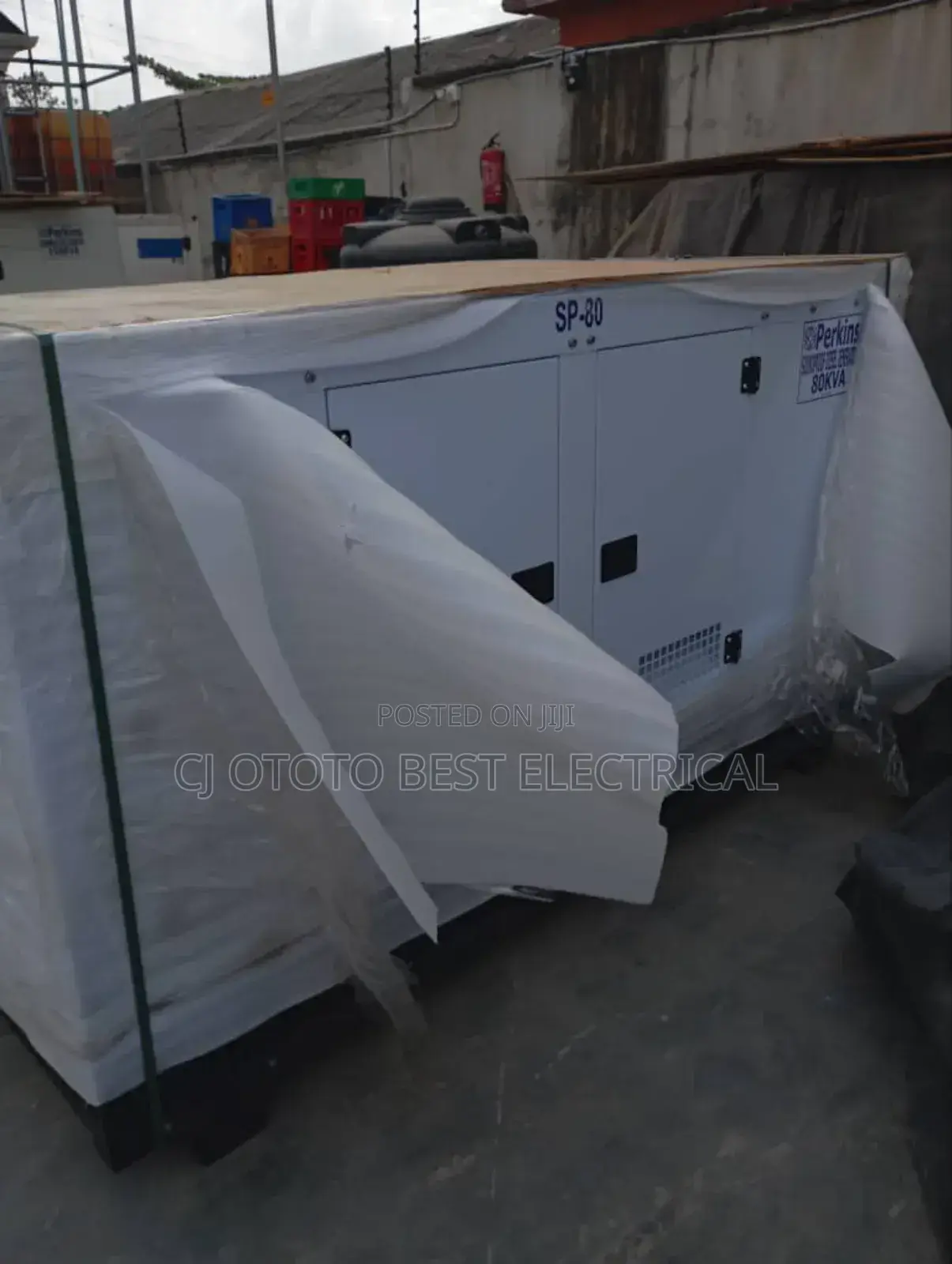 80kva Perkins Generator Soundproof 2 Years Warranty