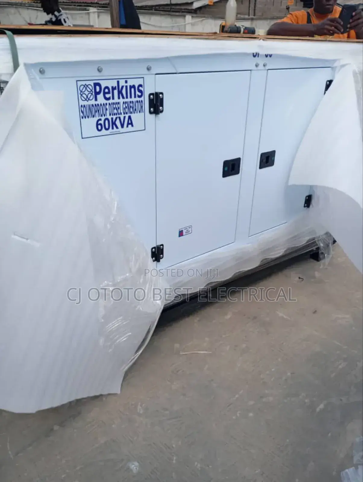 80kva Perkins Generator Soundproof 2 Years Warranty