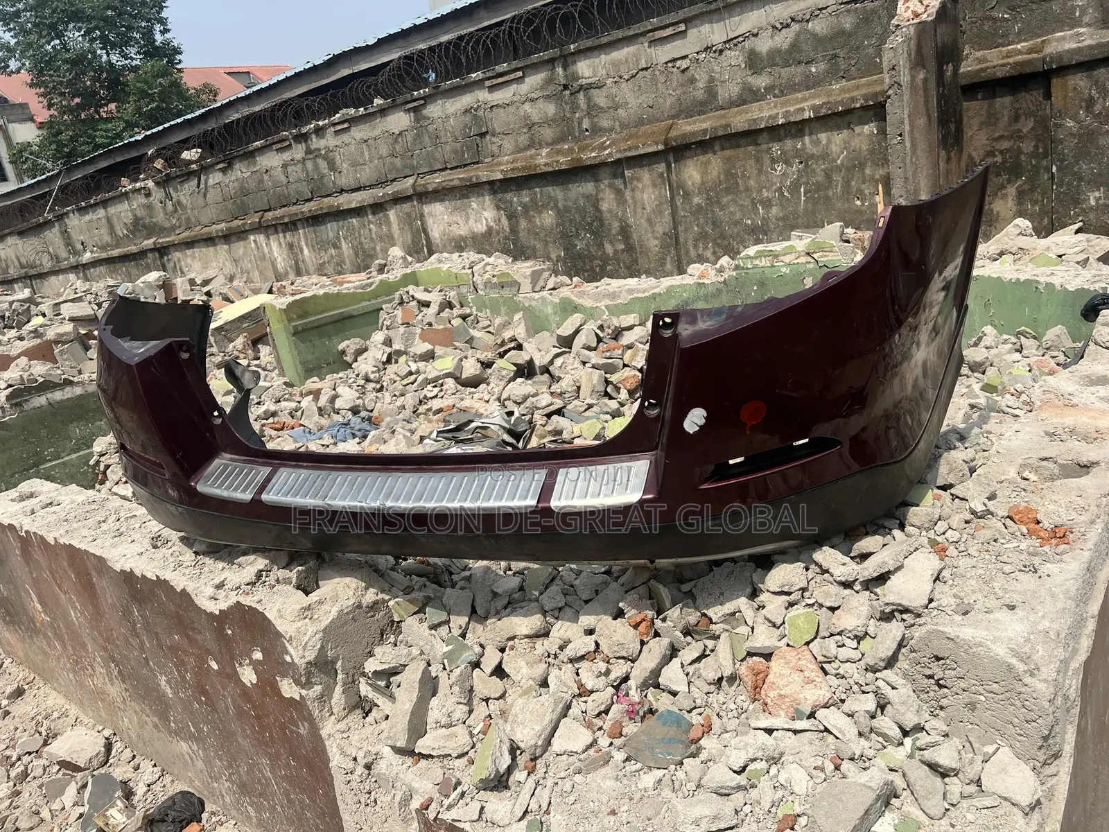 Complete Back Bumper 2013-2015 Honda Crosstour