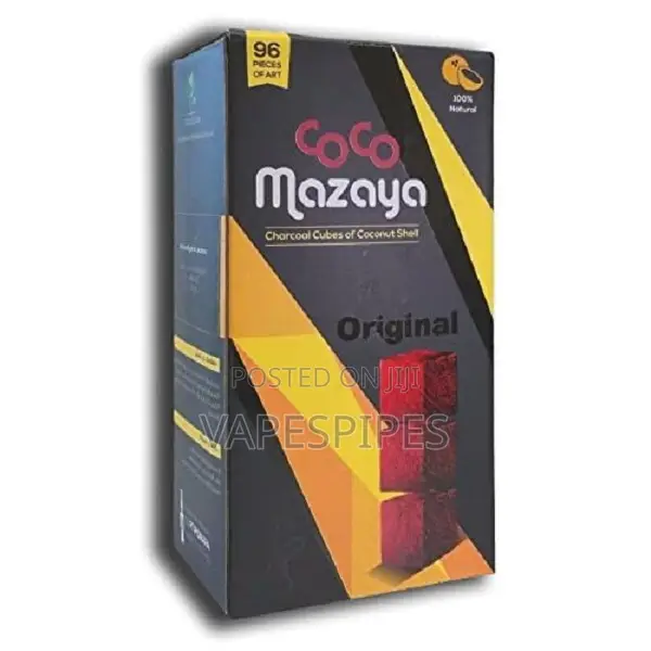 Coco Mazaya Charcoal Box Hookah Charcoal Natural Coals