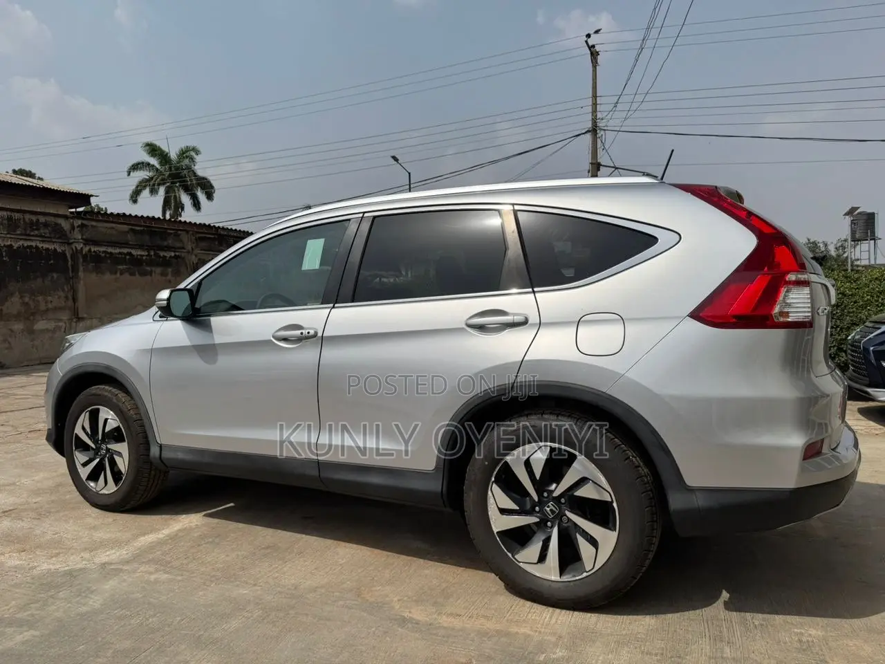 Honda CR-V Touring 4dr SUV AWD (2.4L 4cyl CVT) 2015 Silver