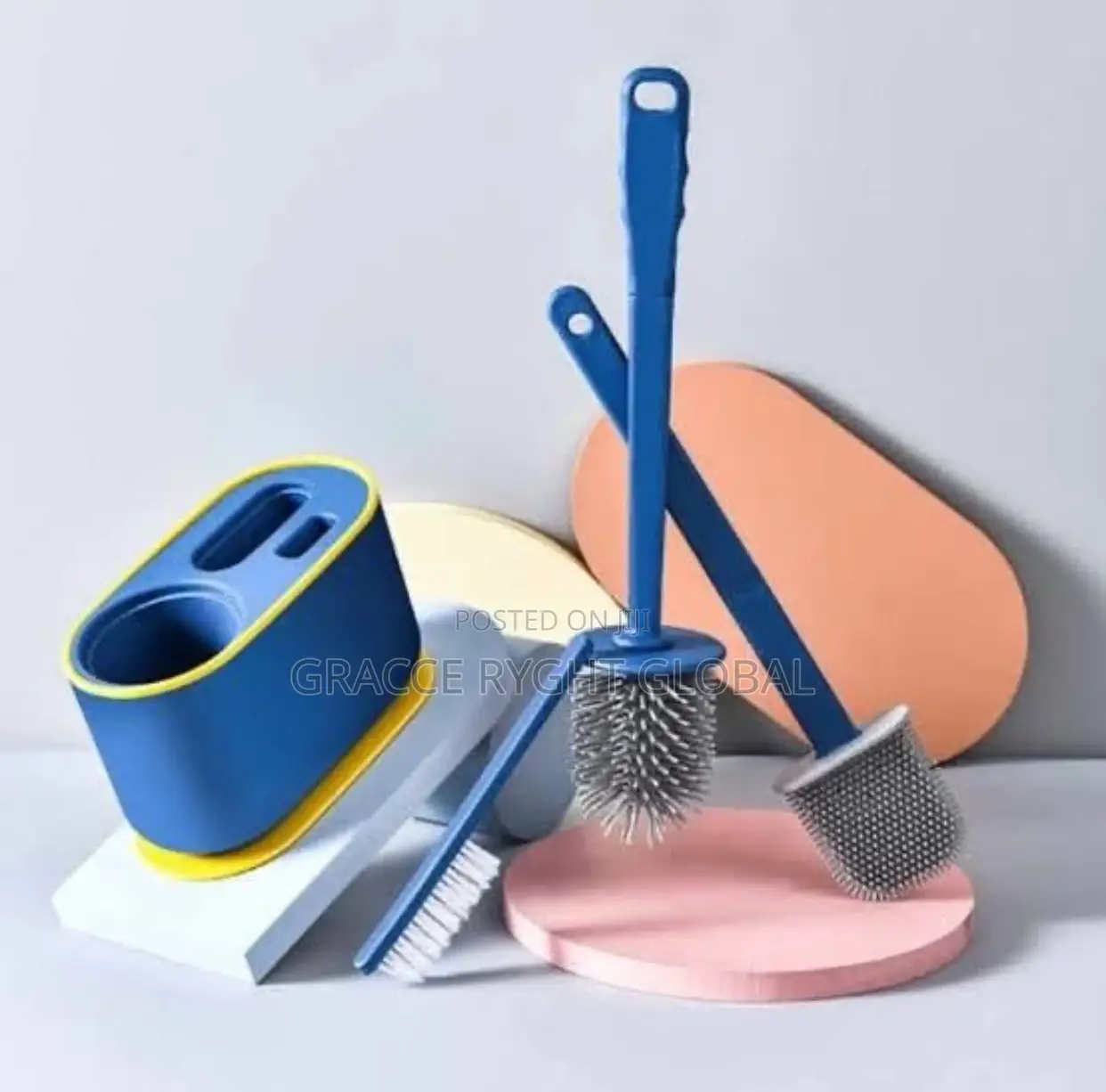 3in1 Silicone Toilet Brush