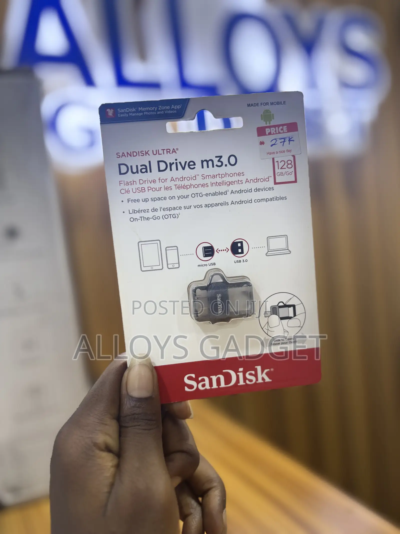 Sandisk Ultra Dual Drive M3.0 128gb