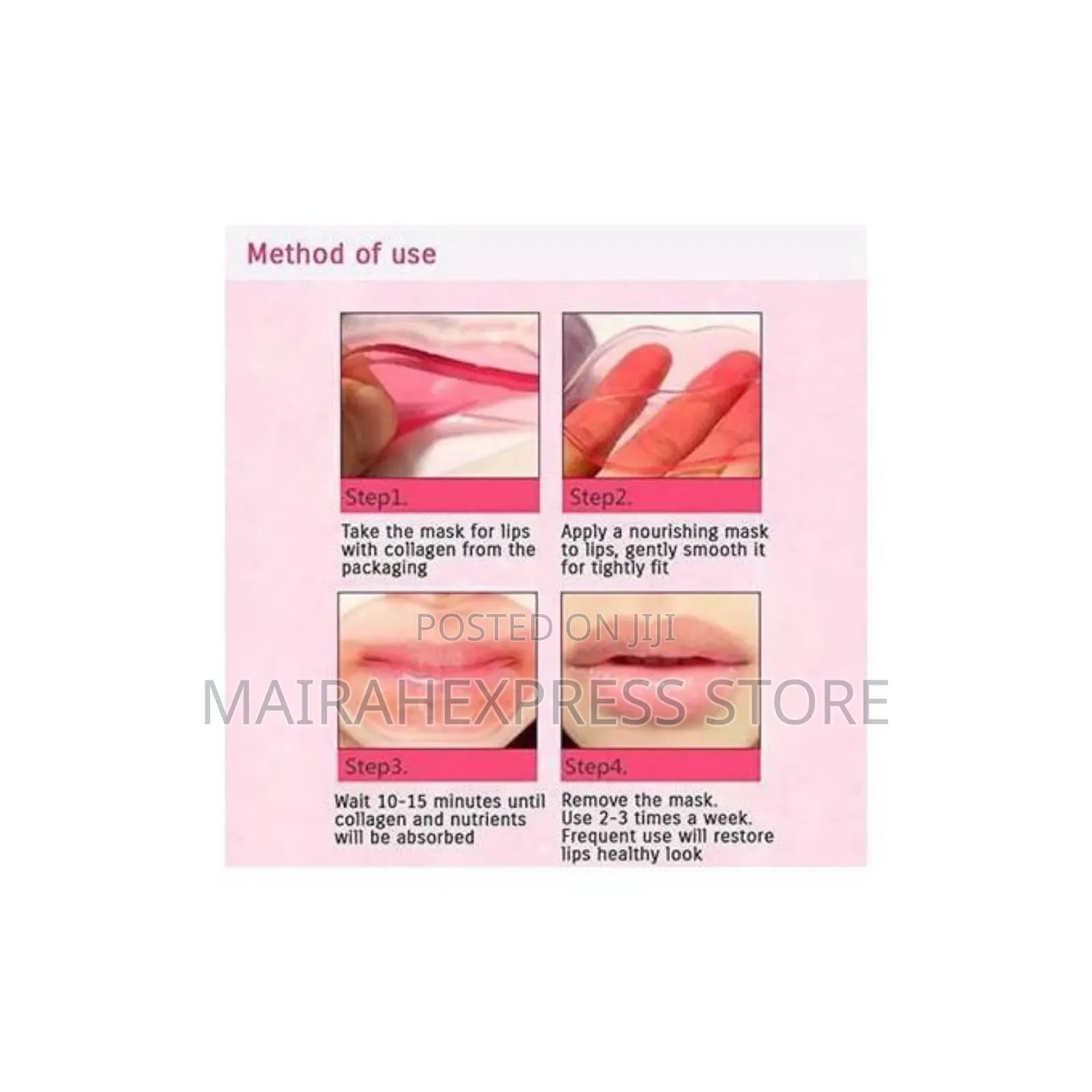 10pcs Collagen Lips Mask