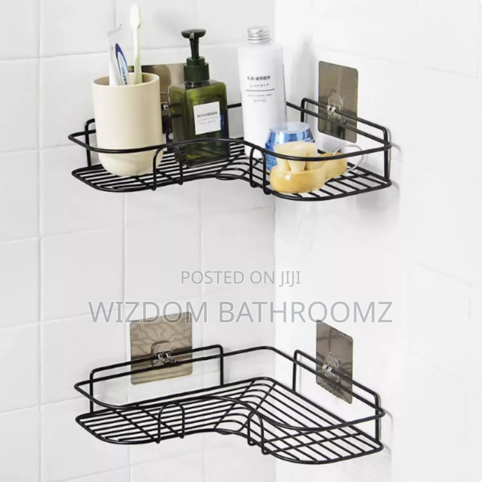 Bathroom Corner Rack