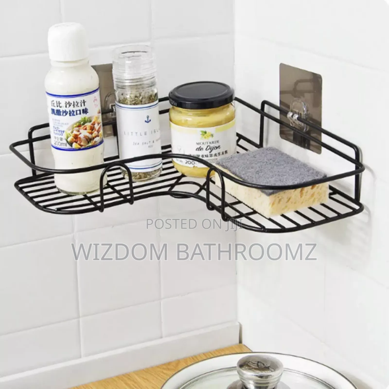 Bathroom Corner Rack