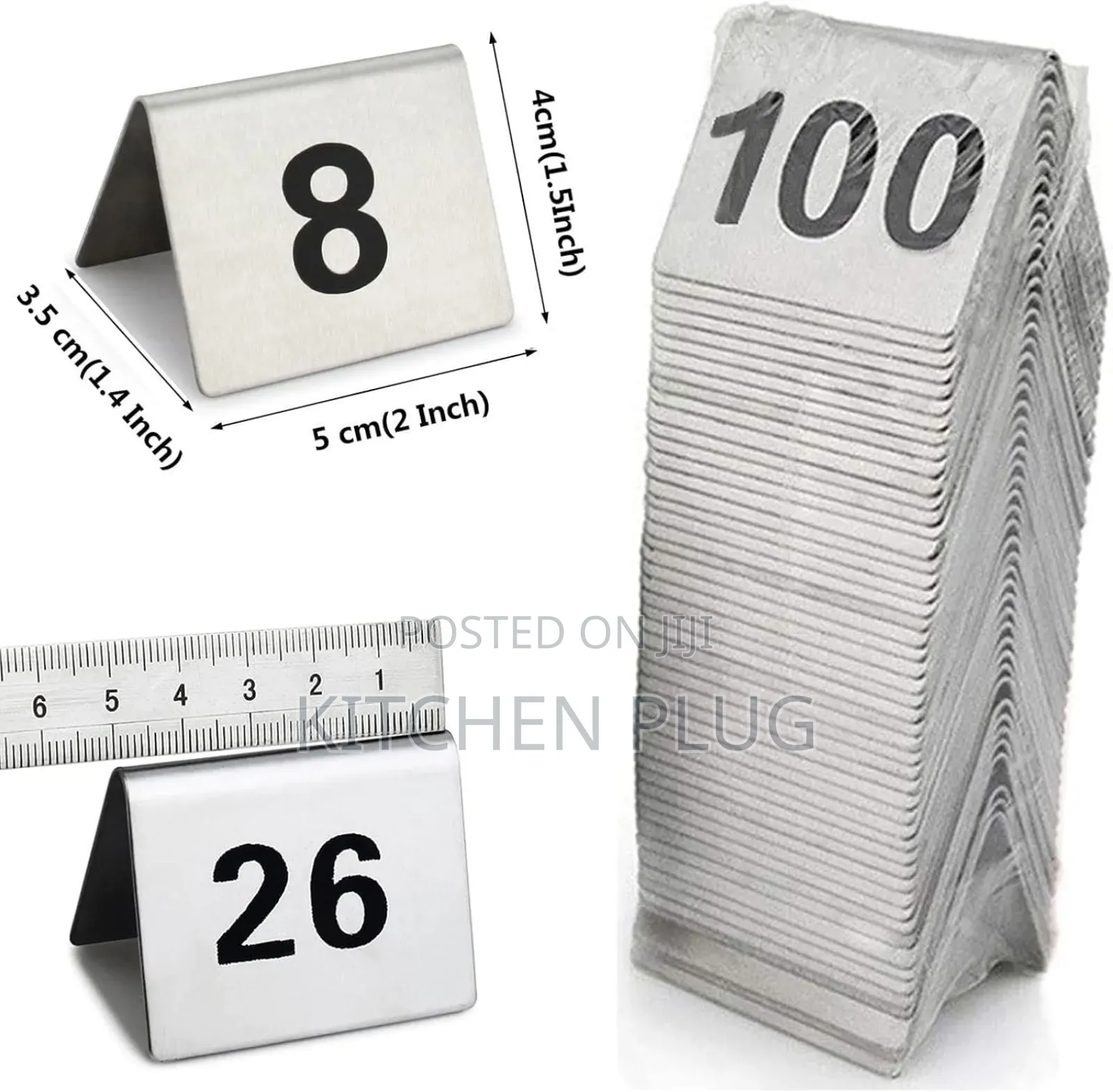Wedding Table Numbers 1-10 21-30 61-70 81-90
