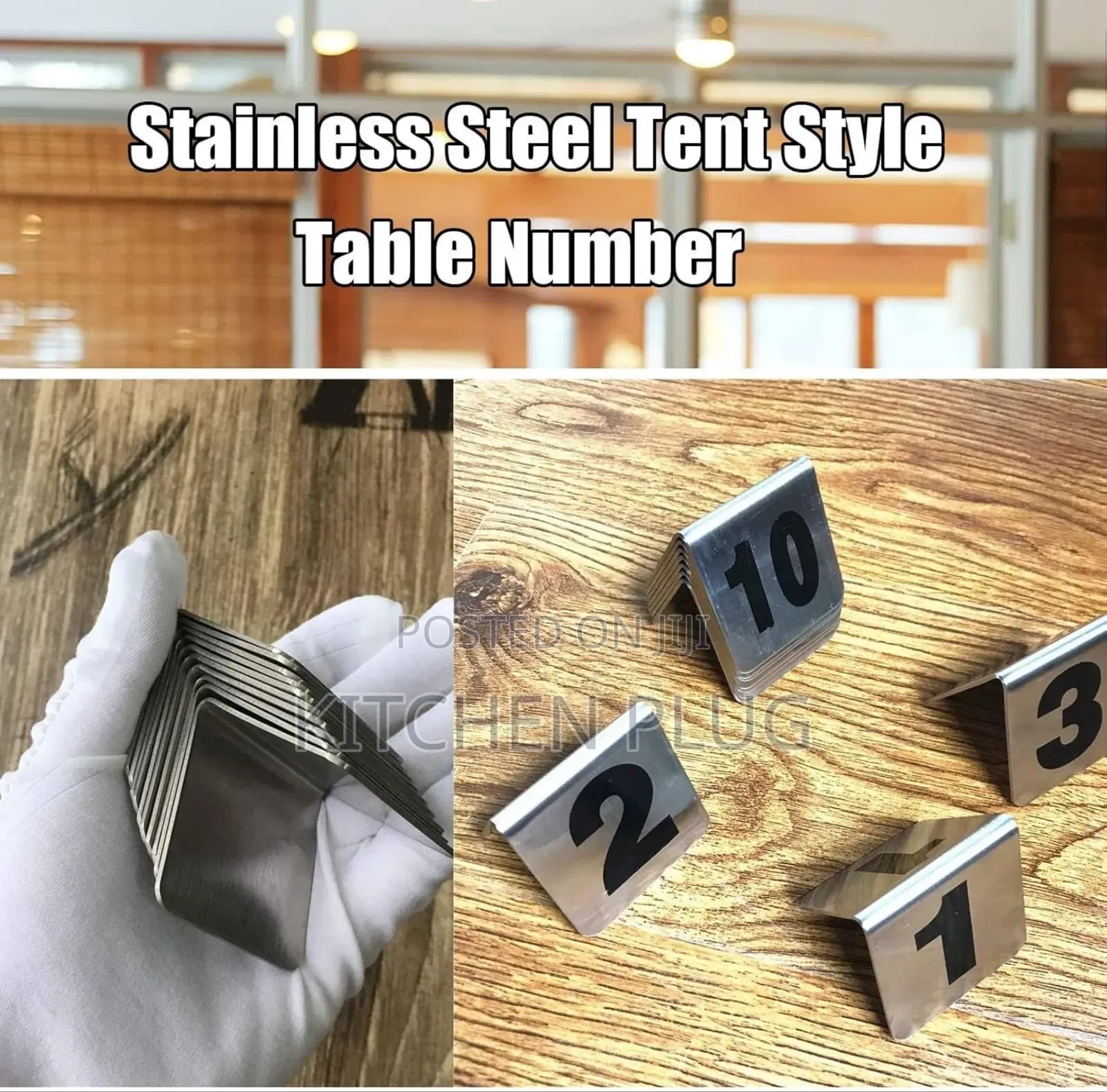 Wedding Table Numbers 1-10 21-30 61-70 81-90