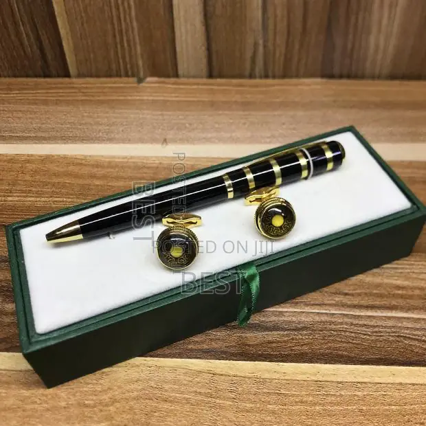 Quality Cufflinks With Pen Now Available in Store