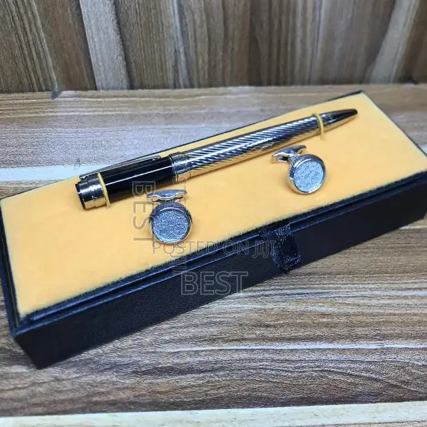 Quality Cufflinks With Pen Now Available in Store