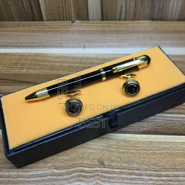 Quality Cufflinks With Pen Now Available in Store