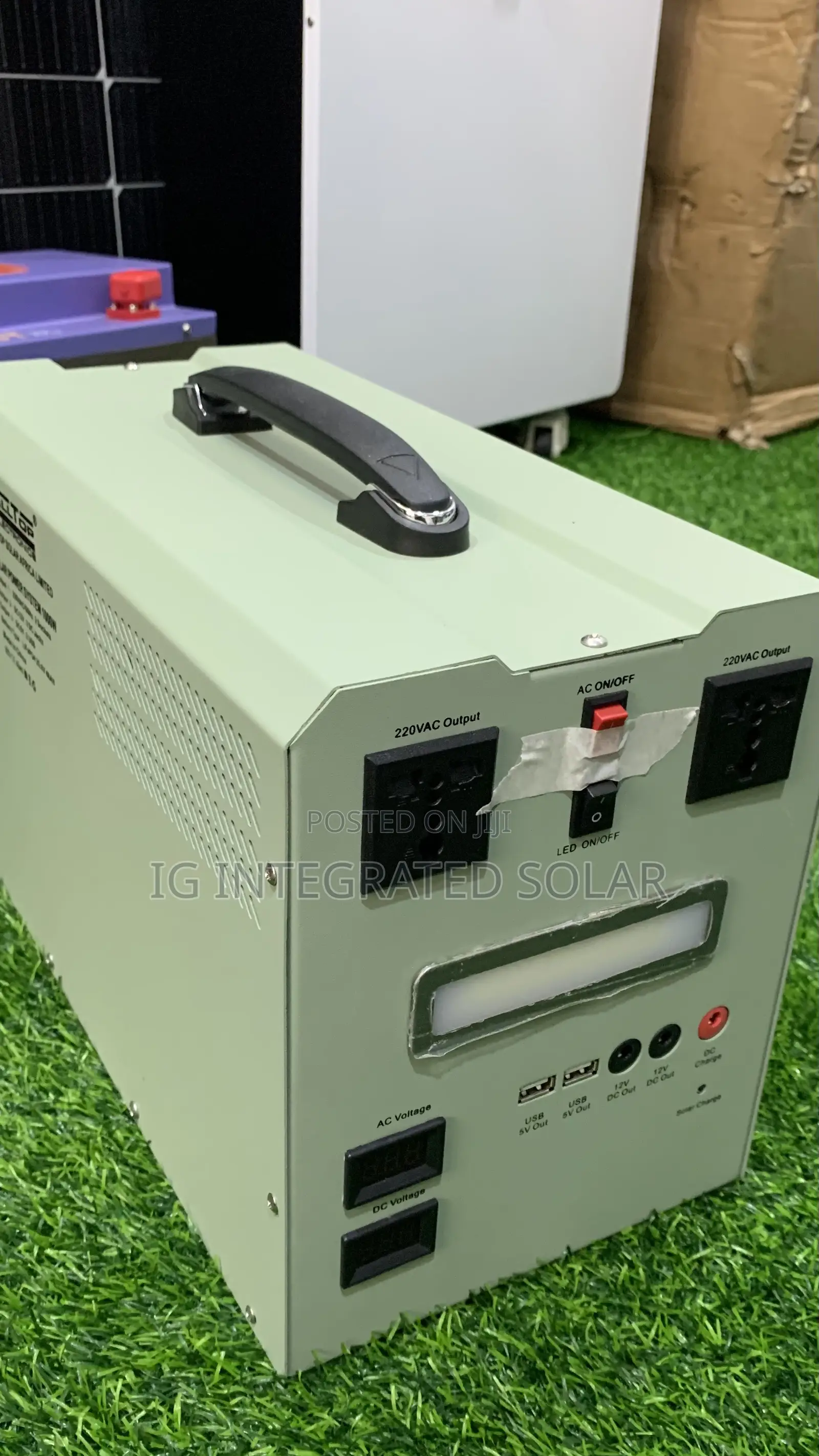 1000W Lifepo4 Lithium Battery Solar Generator