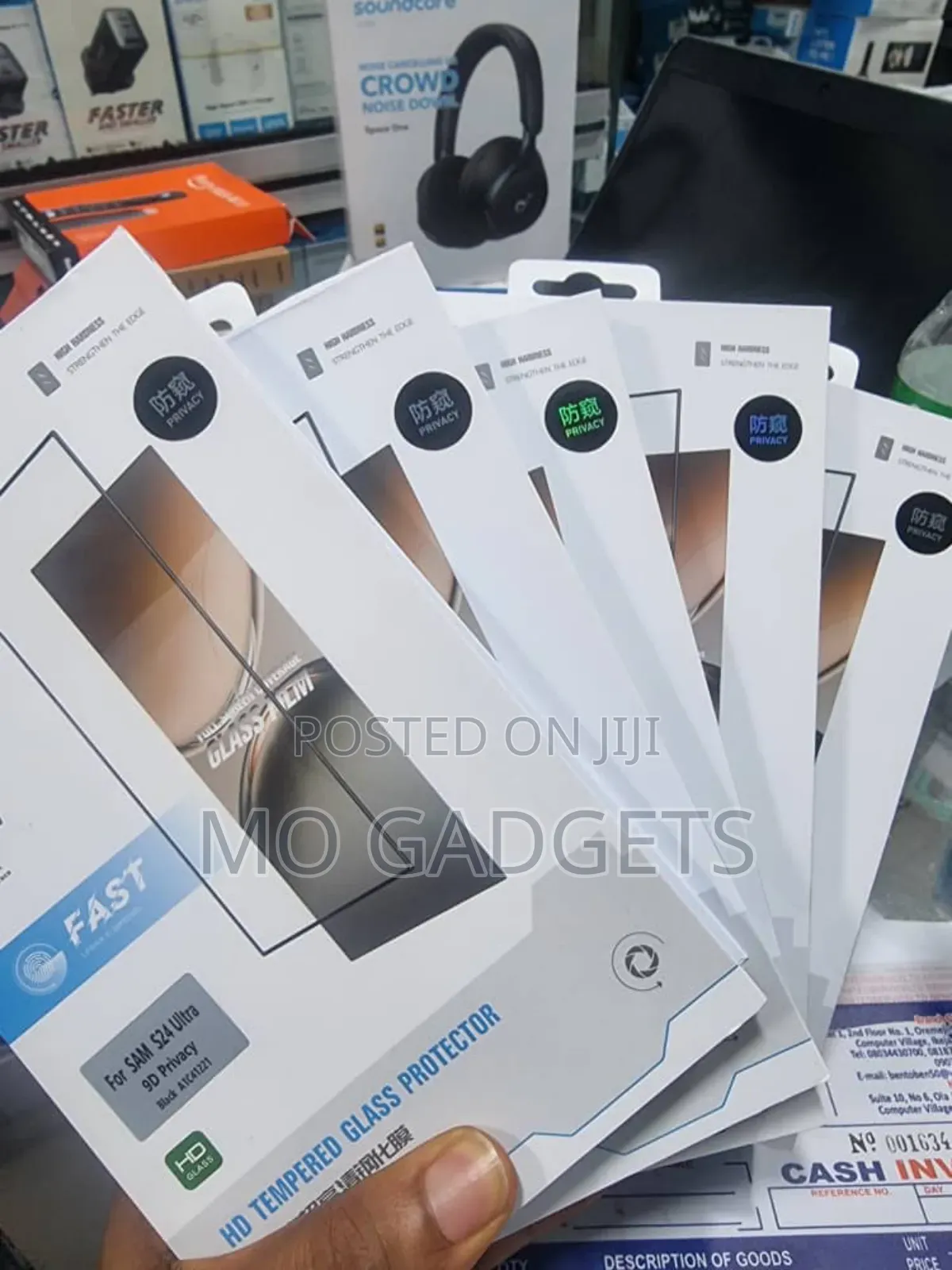Samsung S25 Ultra Tempered Glass Privacy and Clear