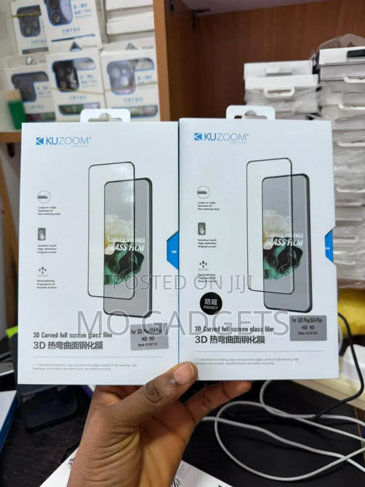 Samsung S25 Ultra Tempered Glass Privacy and Clear