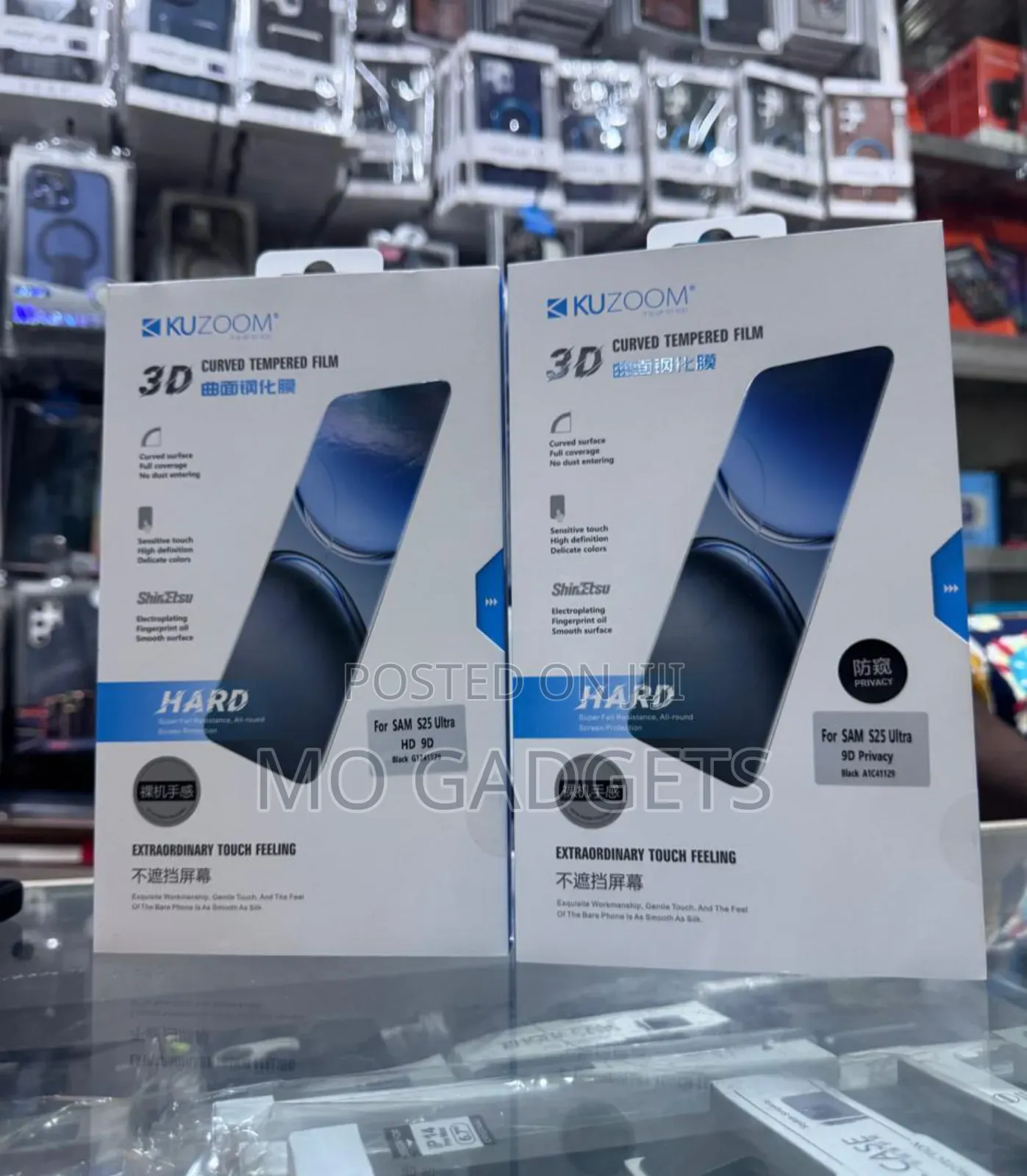 Samsung S25 Ultra Tempered Glass Privacy and Clear