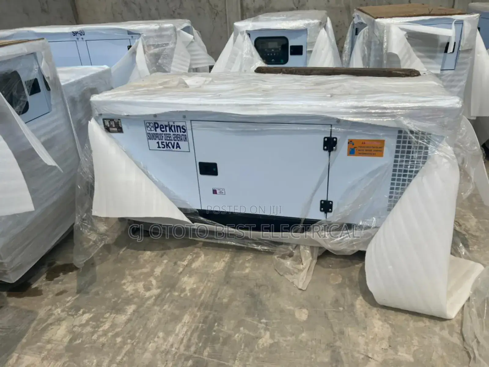 15kva Perkins Generator Soundproof Brand New