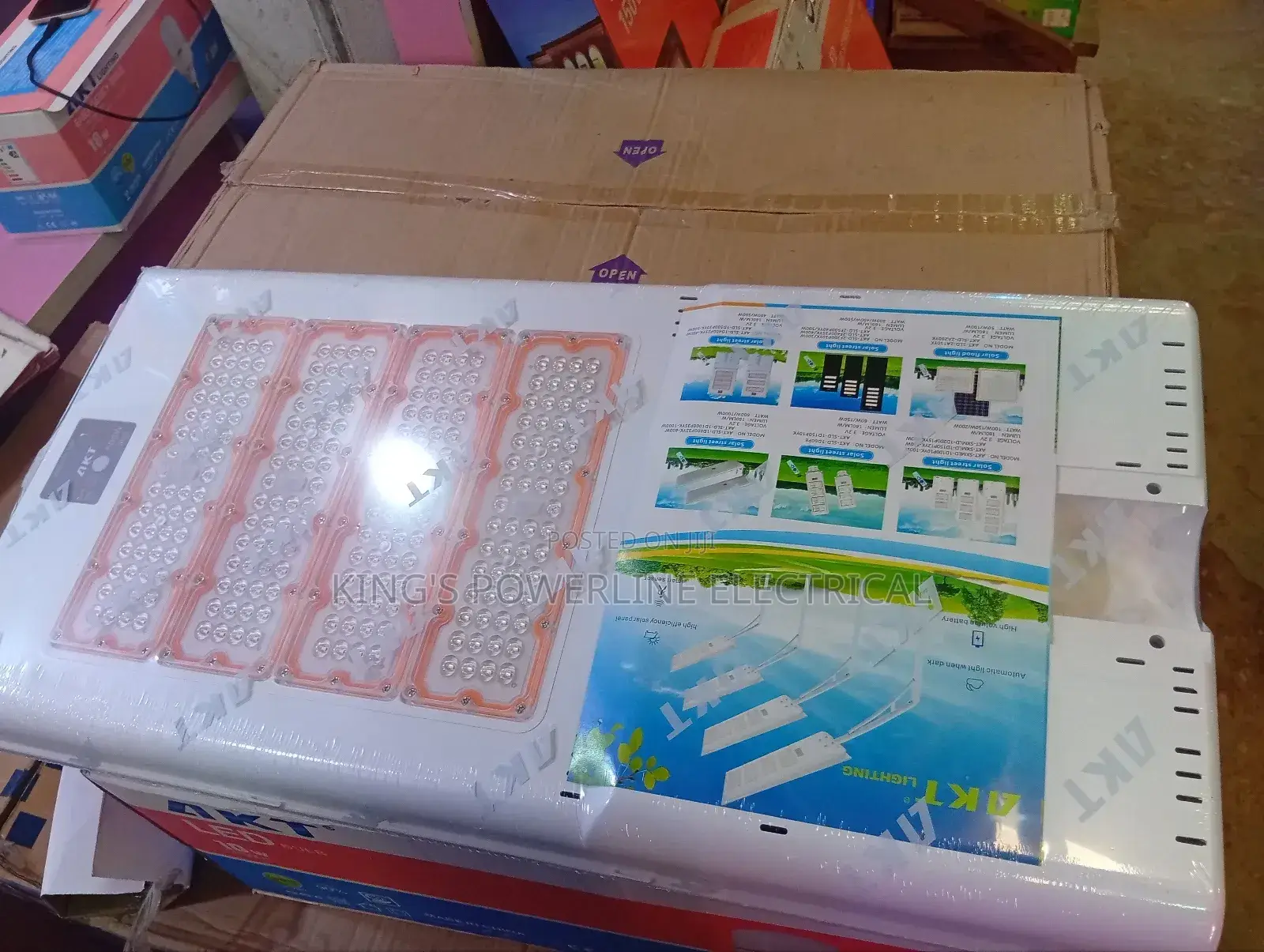 500 Watts Solar Street Lights AKT