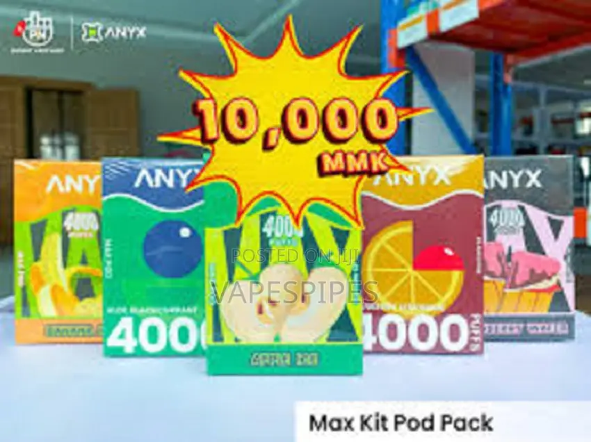 ANYX Max Pre-Filled Disposable Closed Vape Pod Cartridge