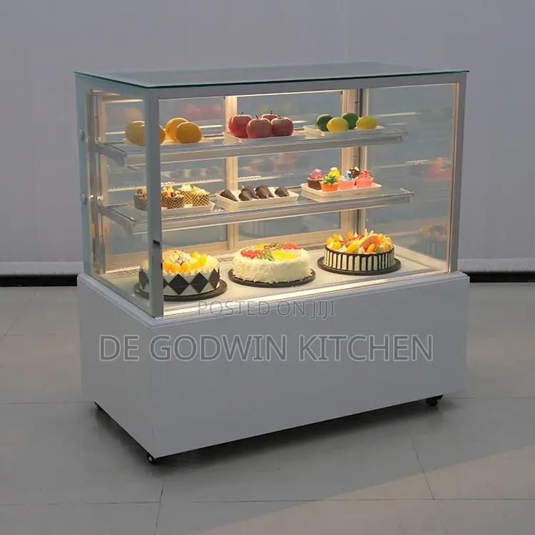 White Square Display Chiller