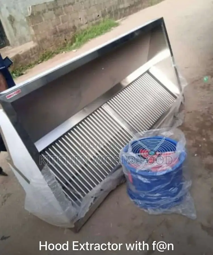 Industrial 5ft Kitchen Hood With Fan
