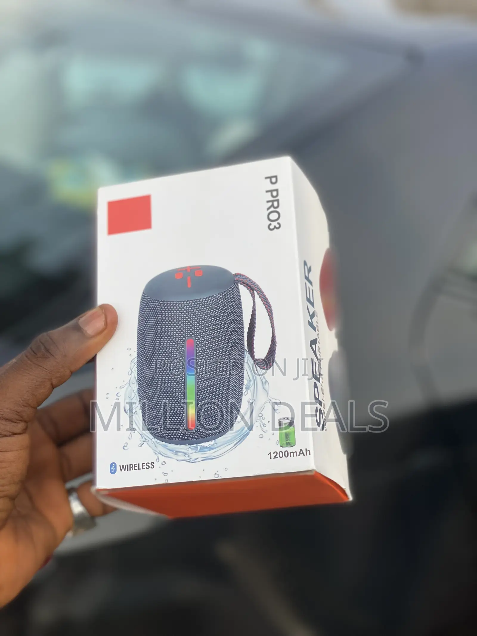 Clone JBL P Pro3 Wireless Bluetooth Speaker Black