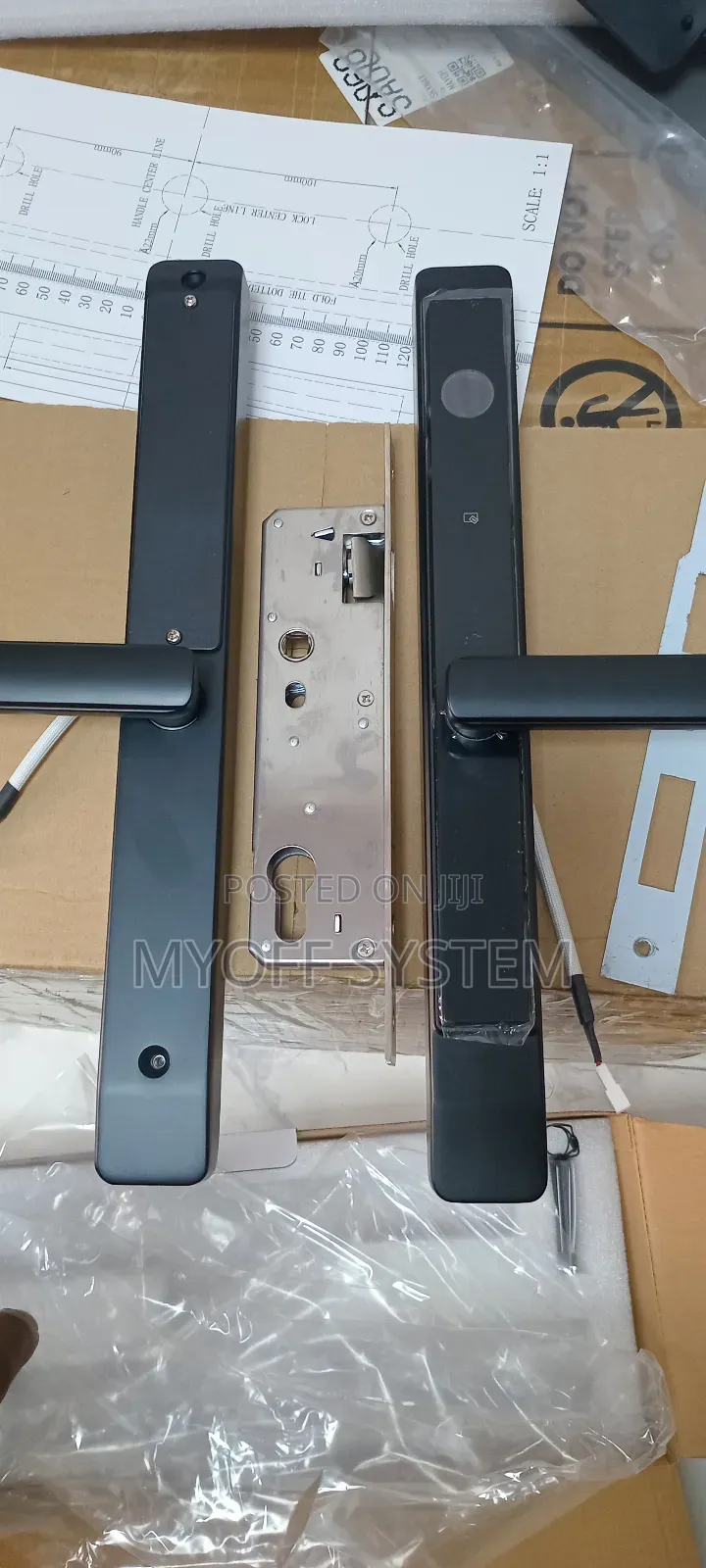 Slim Smart Door Lock for Aluminium Doors