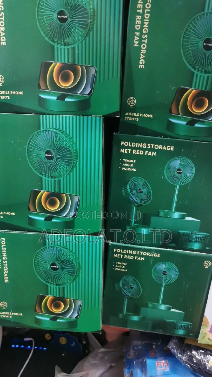 Telescopic Folding Fan