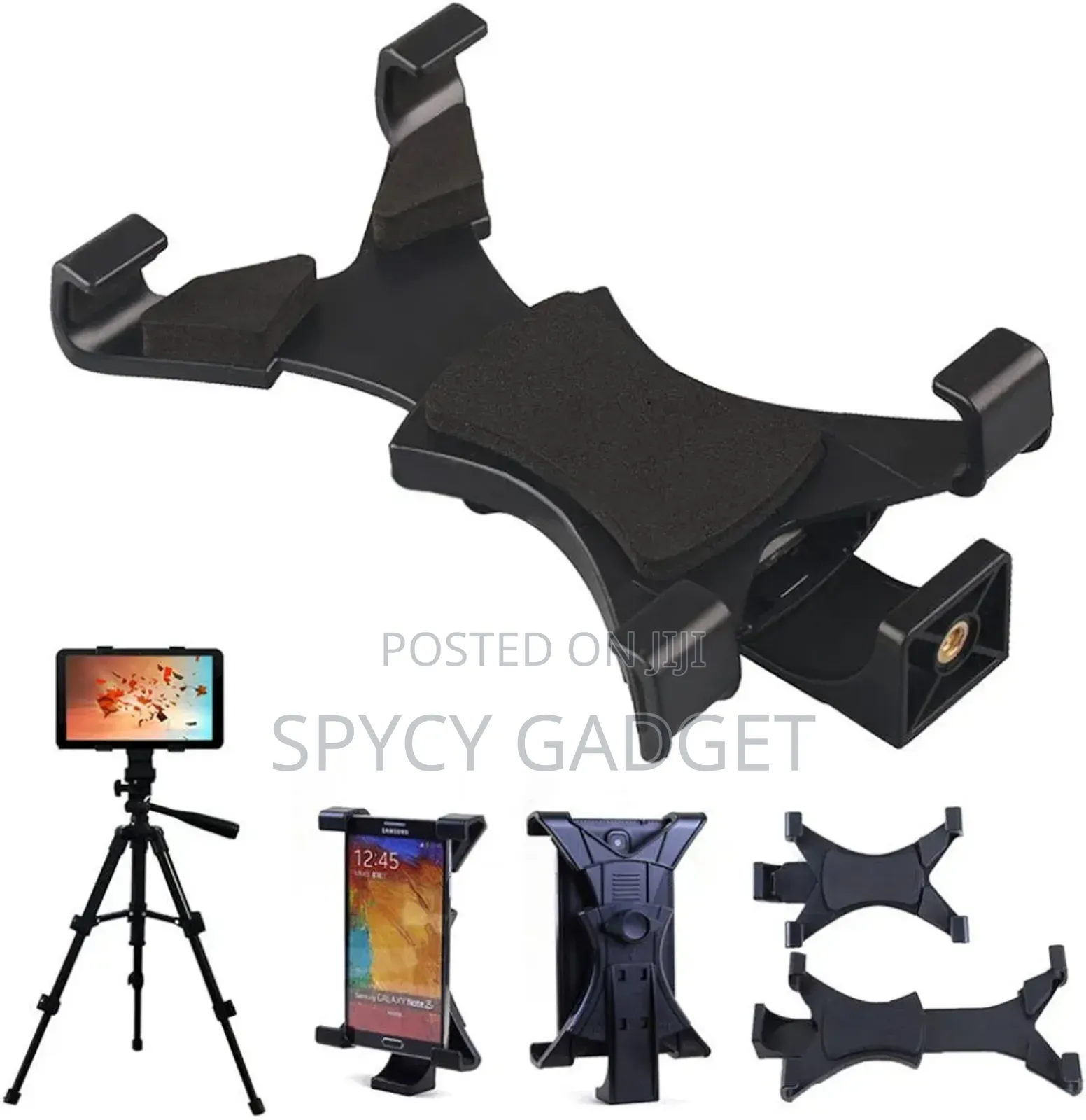 Tablet Holder Clip for Tripod Stand