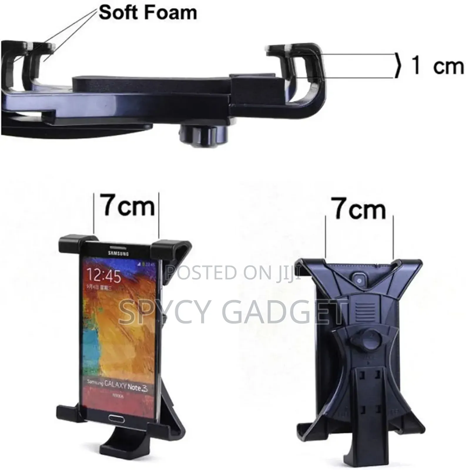 Tablet Holder Clip for Tripod Stand