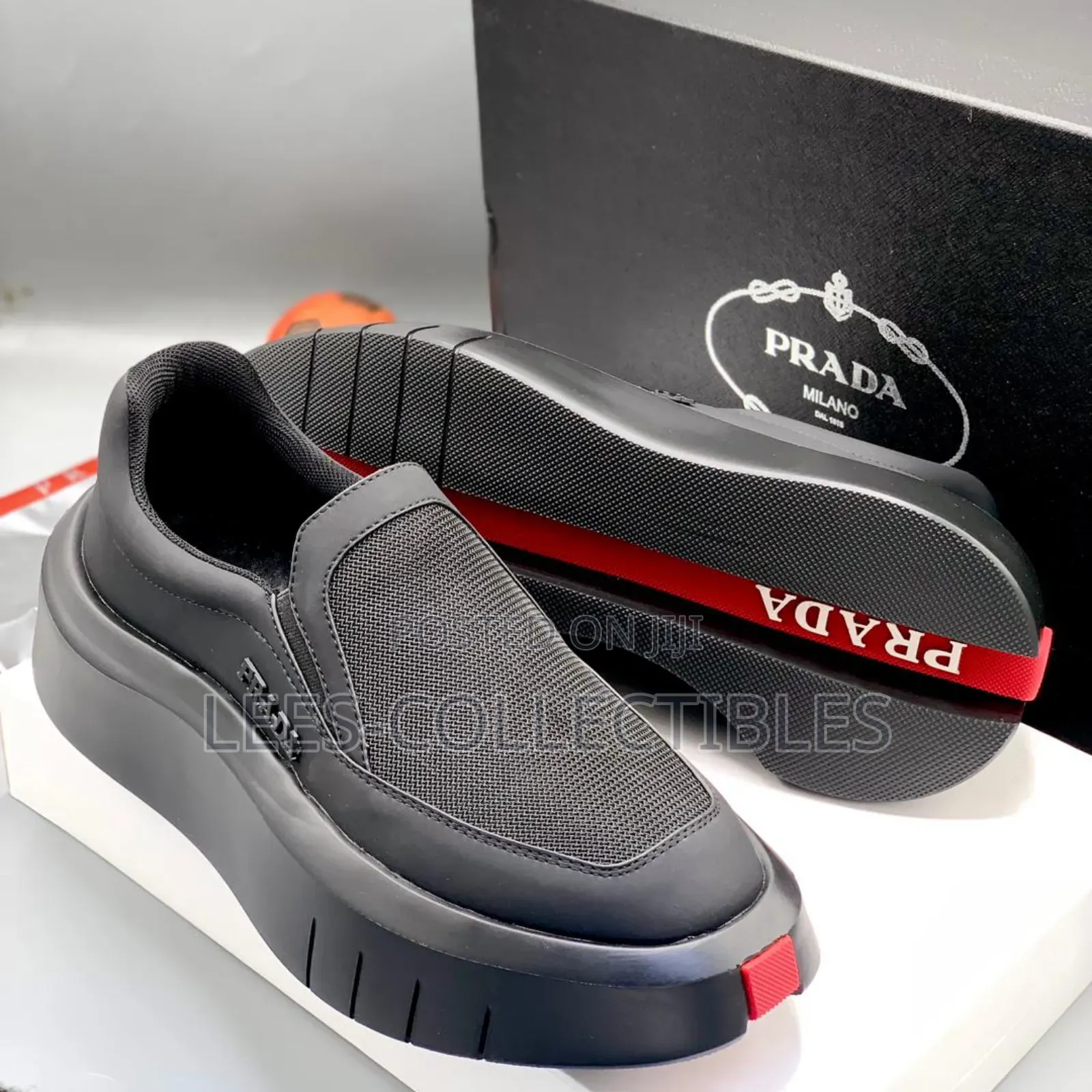 Prada Laceless Sneakers