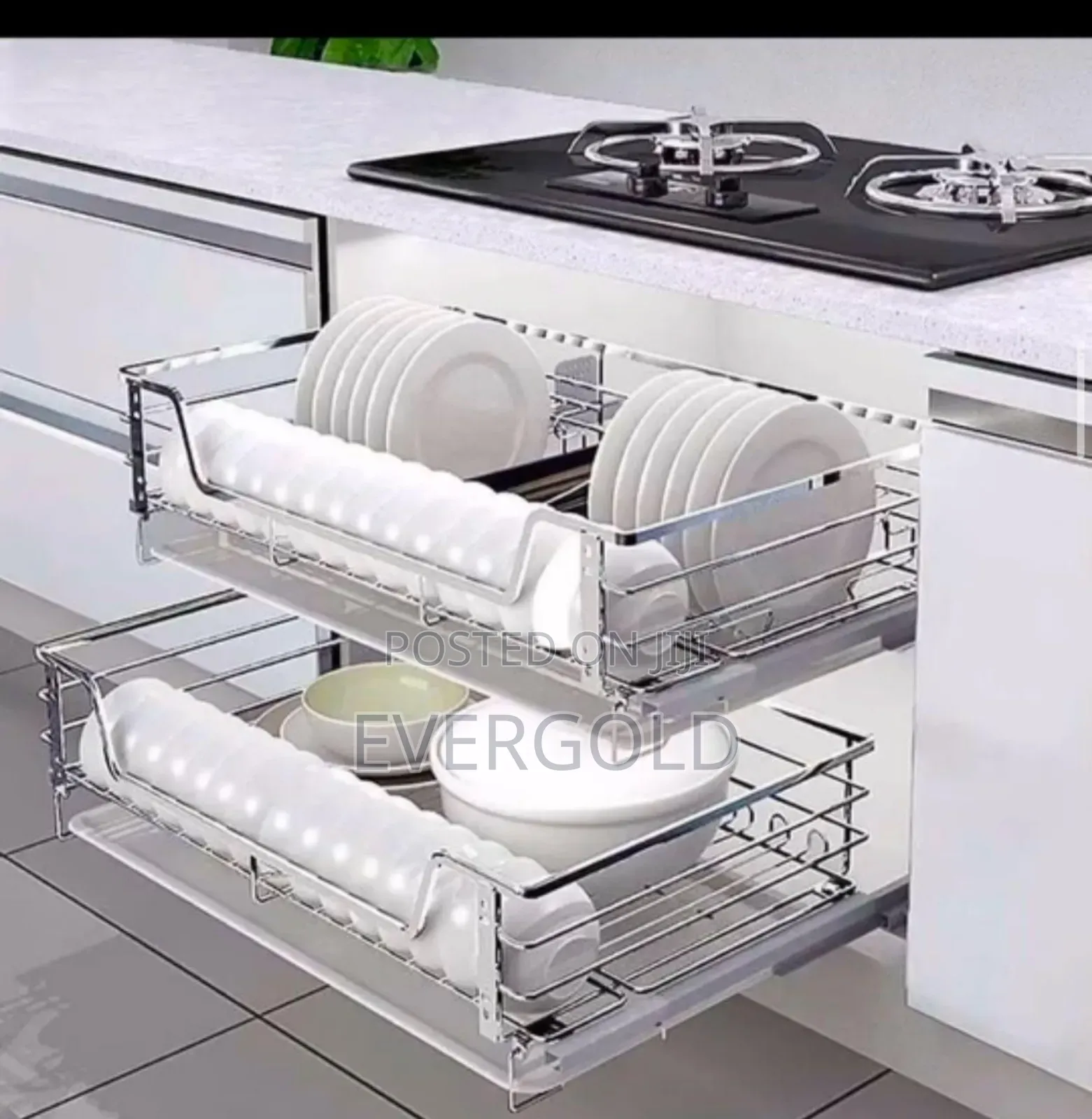 Drawer Plate Rack 60cm Available