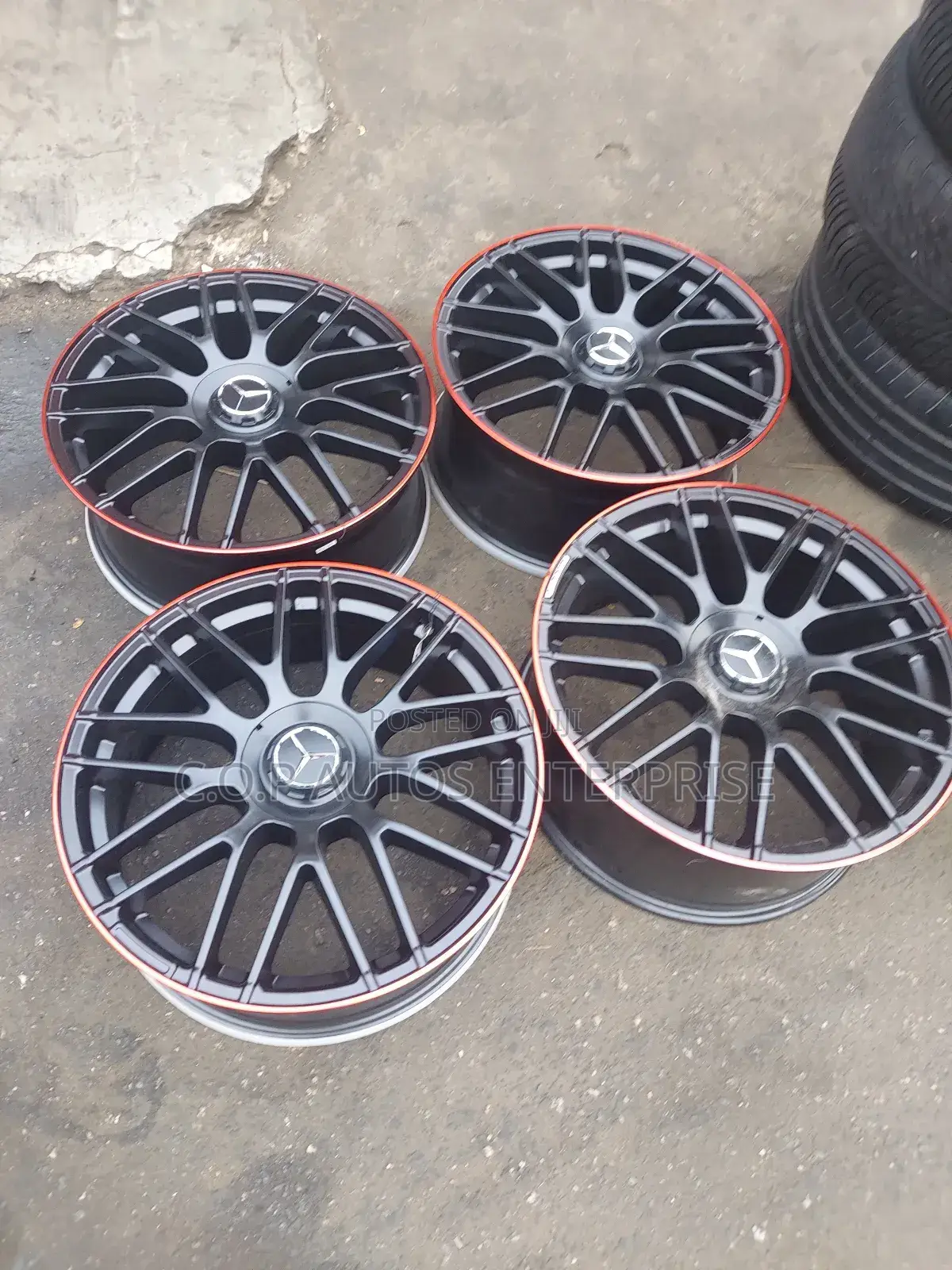 Brand New Rims and Tyre for Mercedes Benz 2016 to 2022