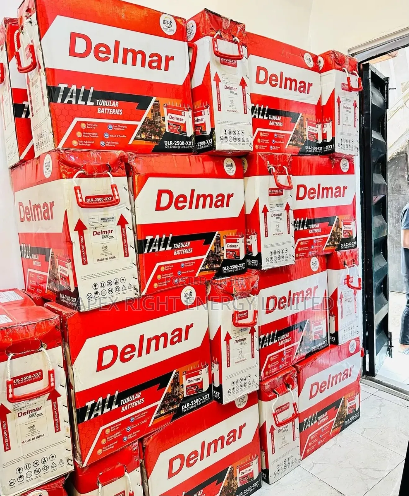 220ah Delmar Tubular Battery 12v