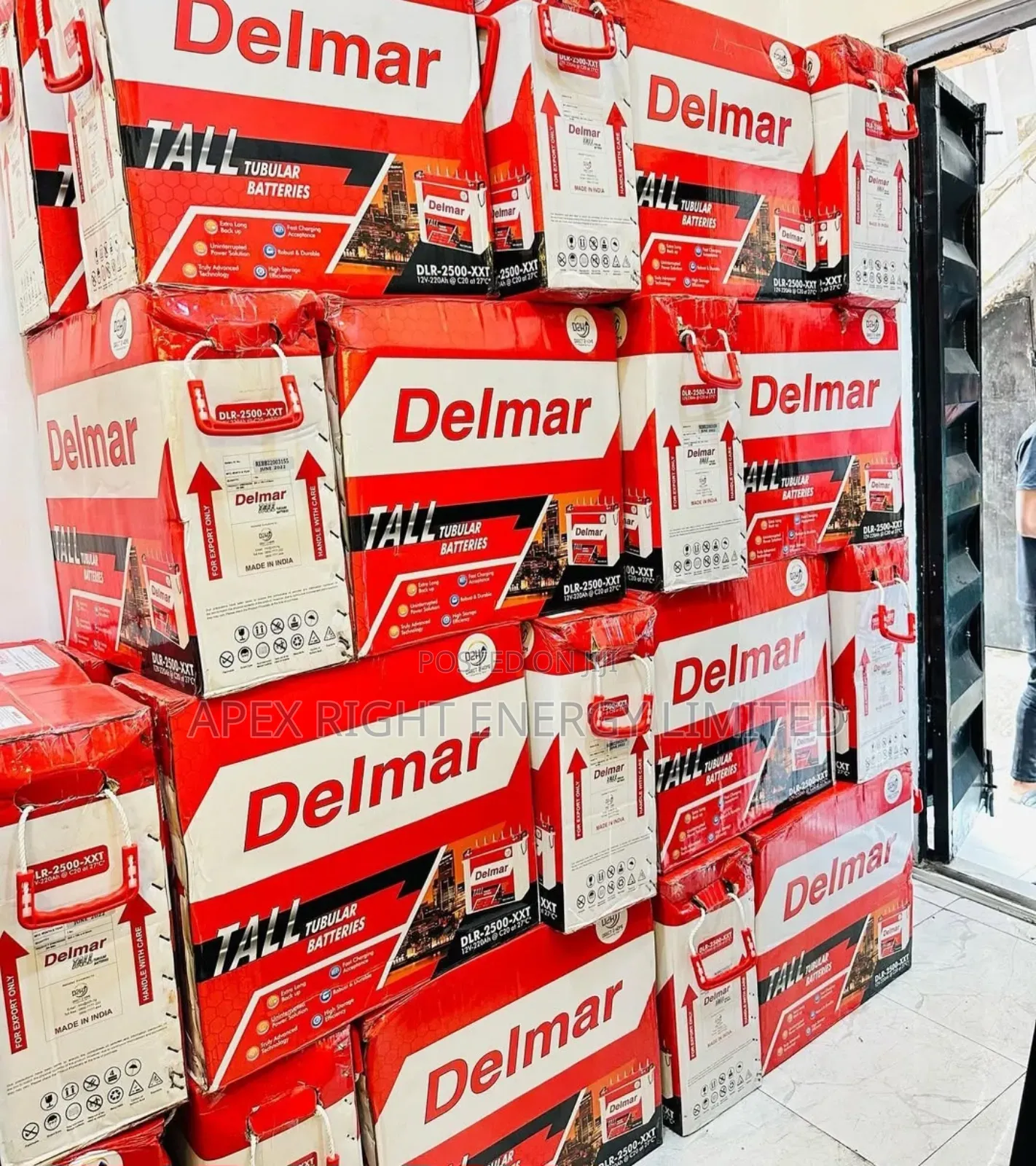 220ah Delmar Tubular Battery 12v