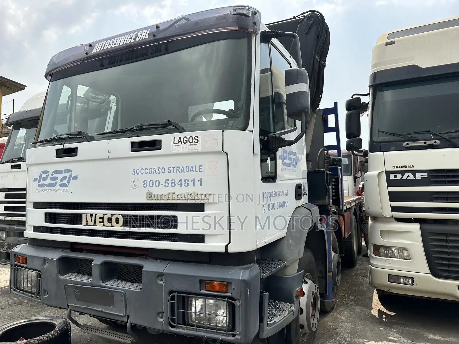 30tons Iveco Hiab