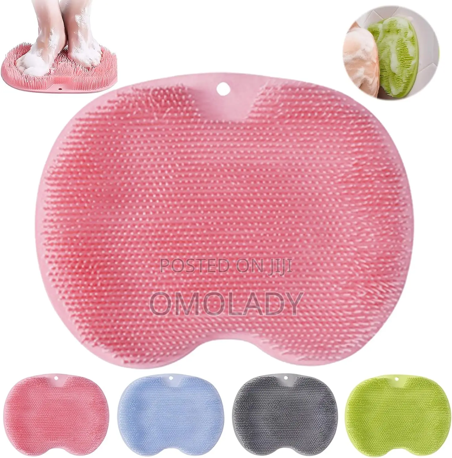 Shower Foot Brush, Massage Cushion For Feet, Back Cleaner