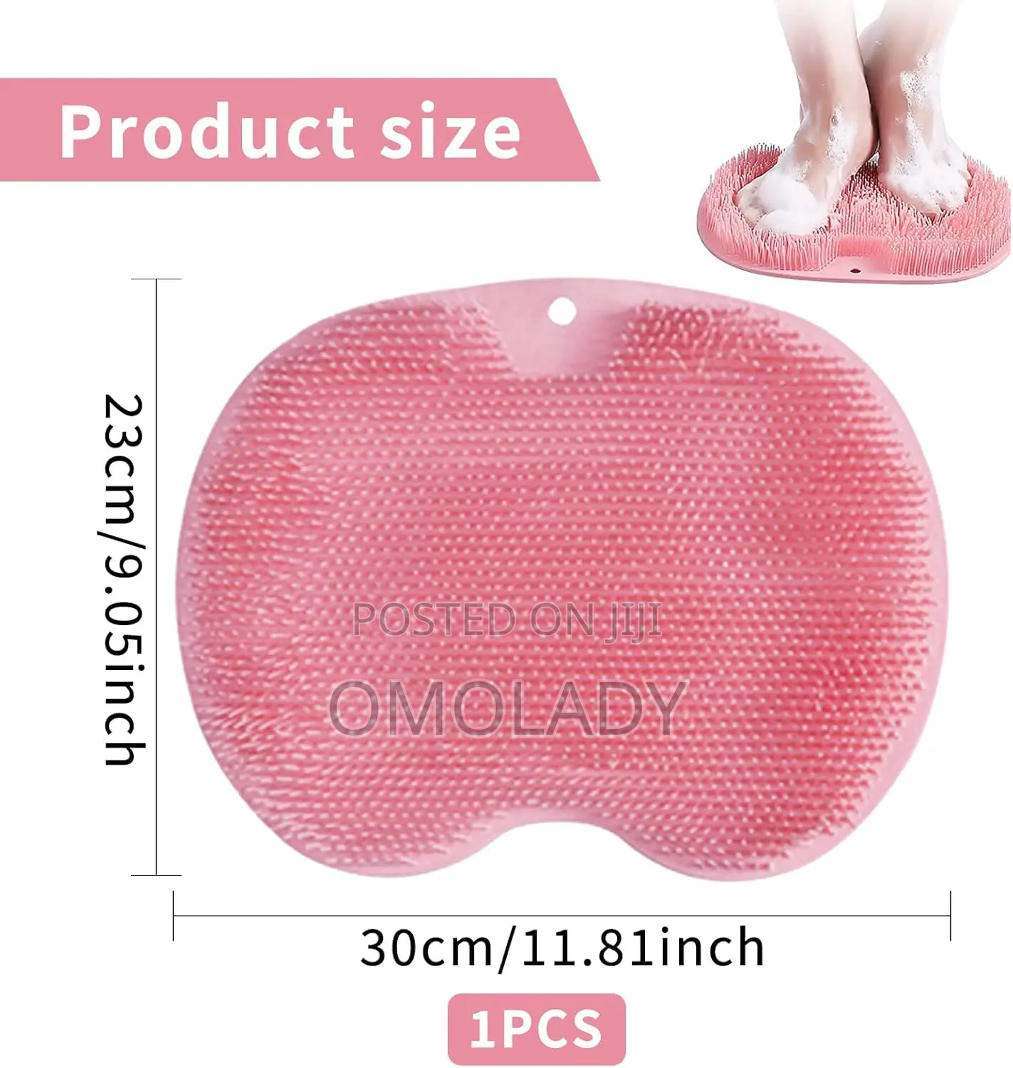 Shower Foot Brush, Massage Cushion For Feet, Back Cleaner