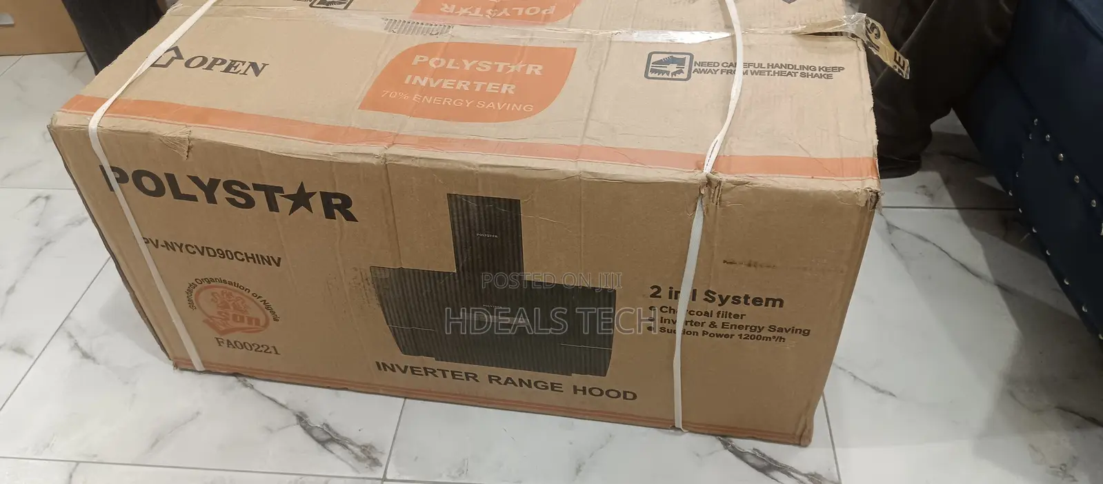 Best Grade- Polystar Inverter Range Hood Pv-Nycvd90chinv