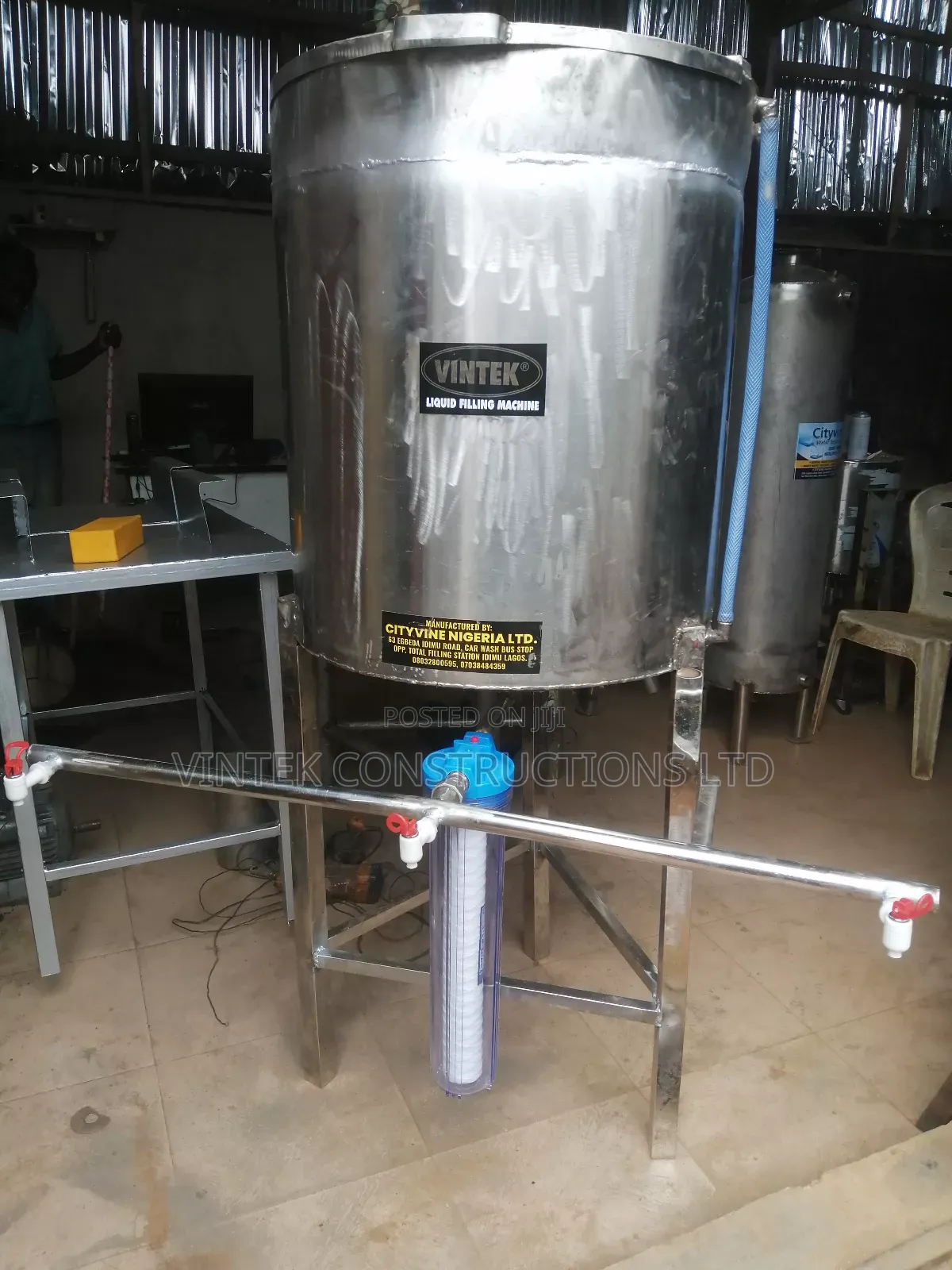 Manual Filling Machine/Filling Tank