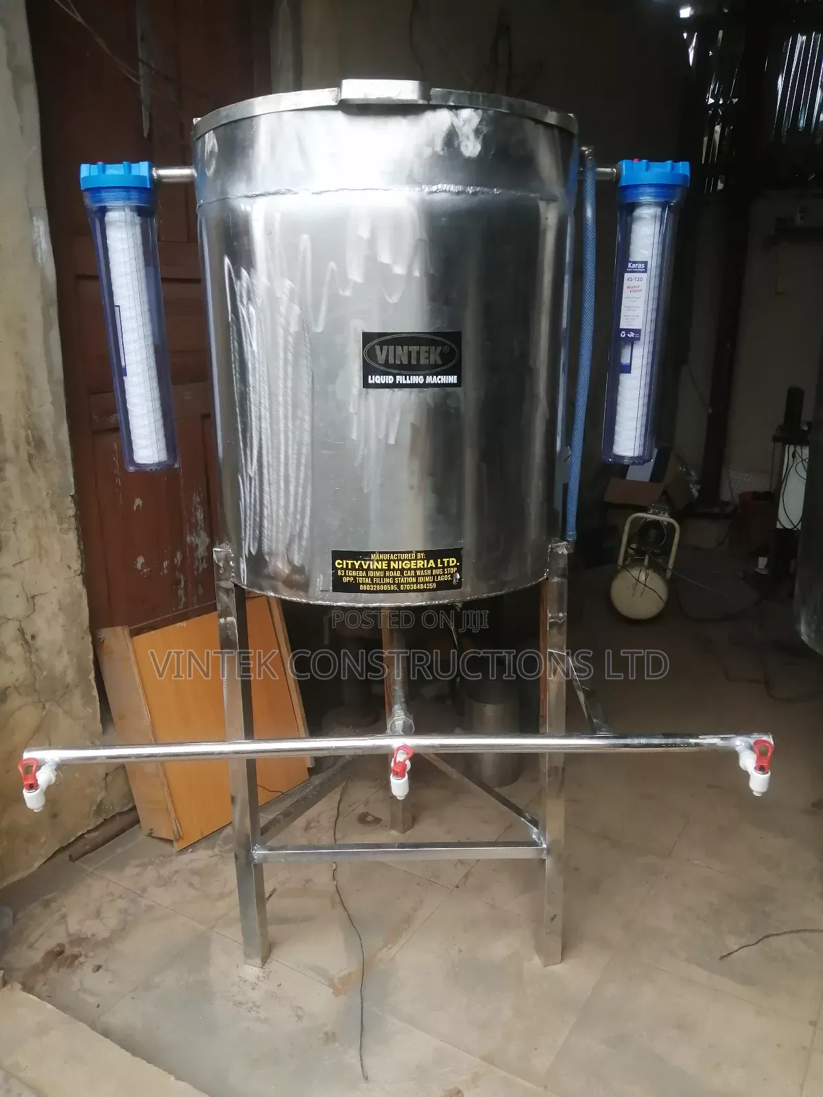Manual Filling Machine/Filling Tank