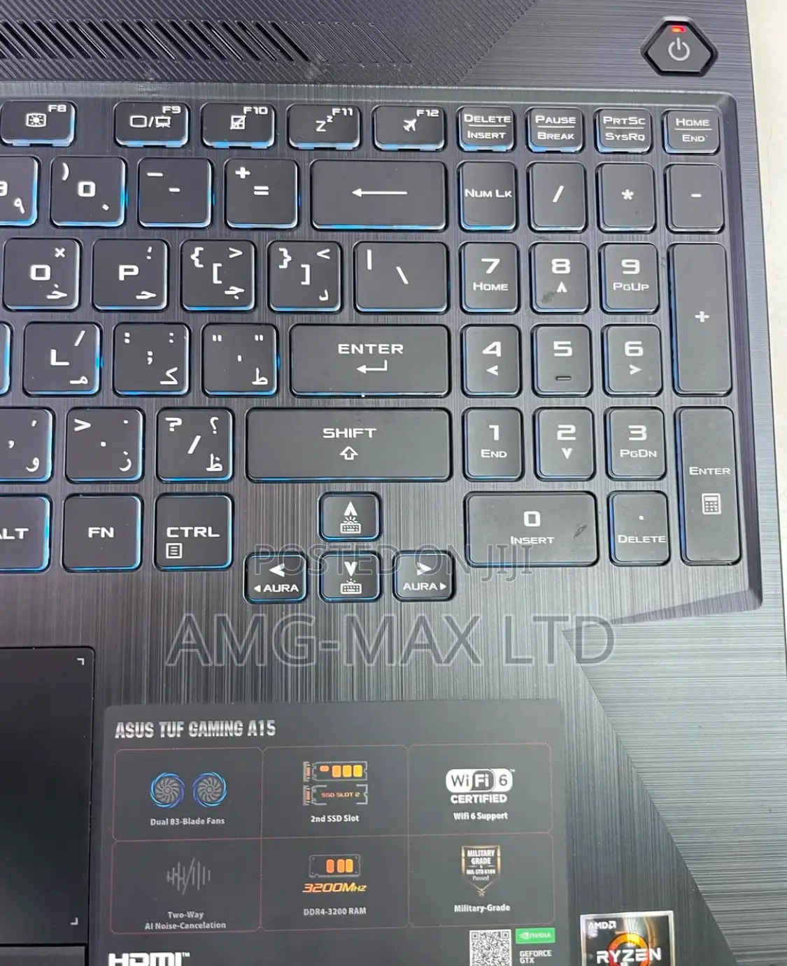 Laptop Asus TUF Gaming A15 24GB AMD Ryzen 7 SSD 512GB
