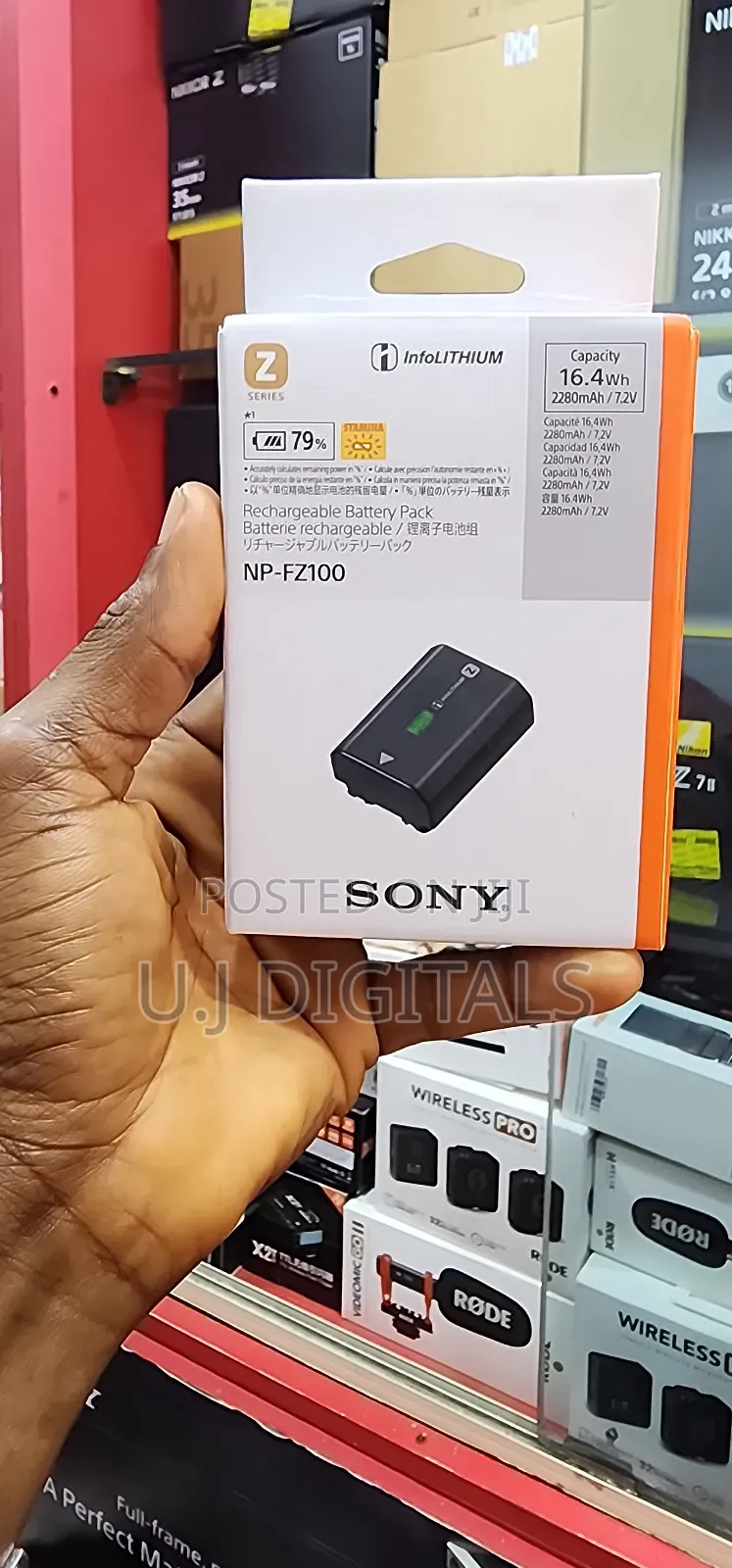 Original FZ100 Battery for Sony A7iv