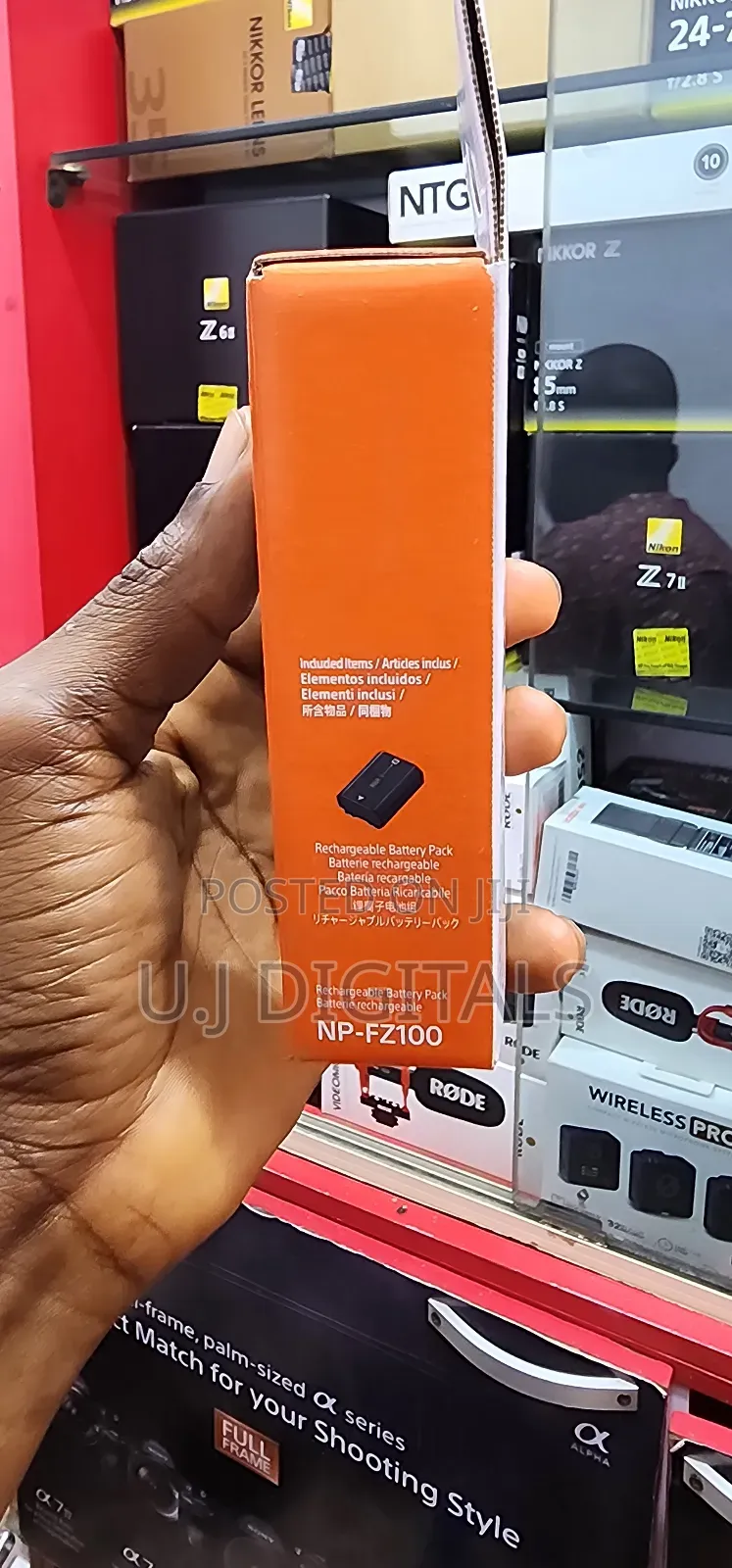 Original FZ100 Battery for Sony A7iv